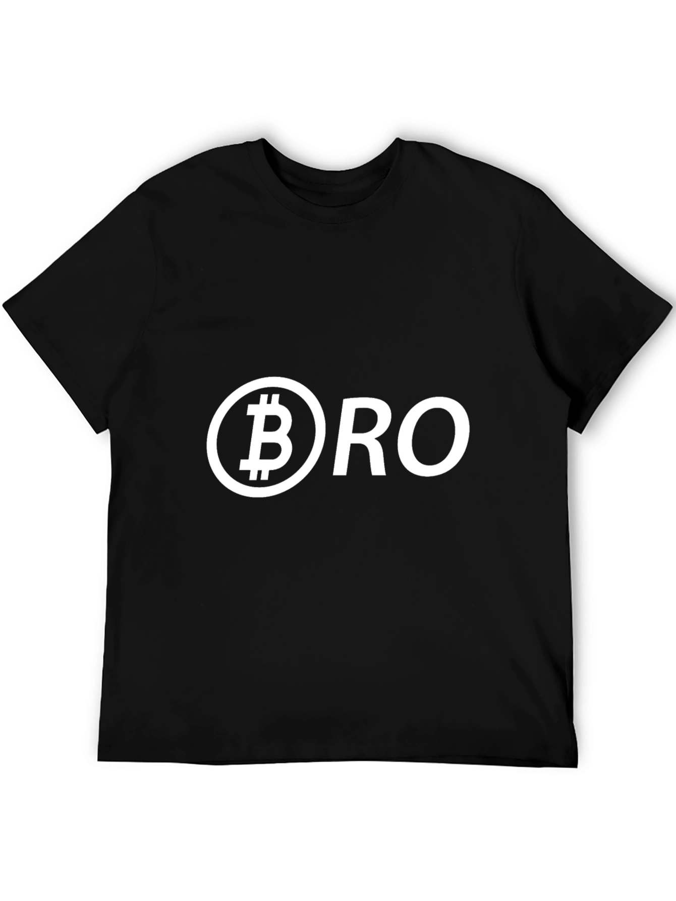 Bitcoin BRO Black T-Shirt - Crypto Enthusiast Apparel