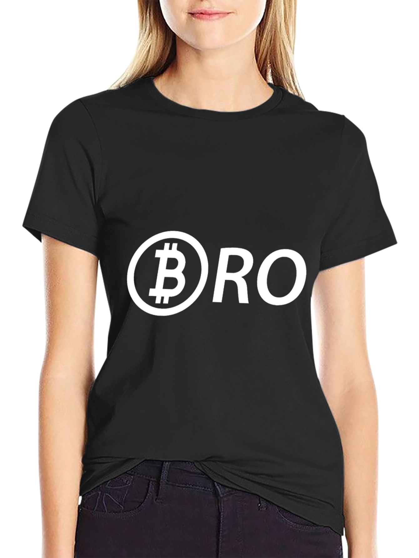 Bitcoin BRO Black T-Shirt - Crypto Enthusiast Apparel