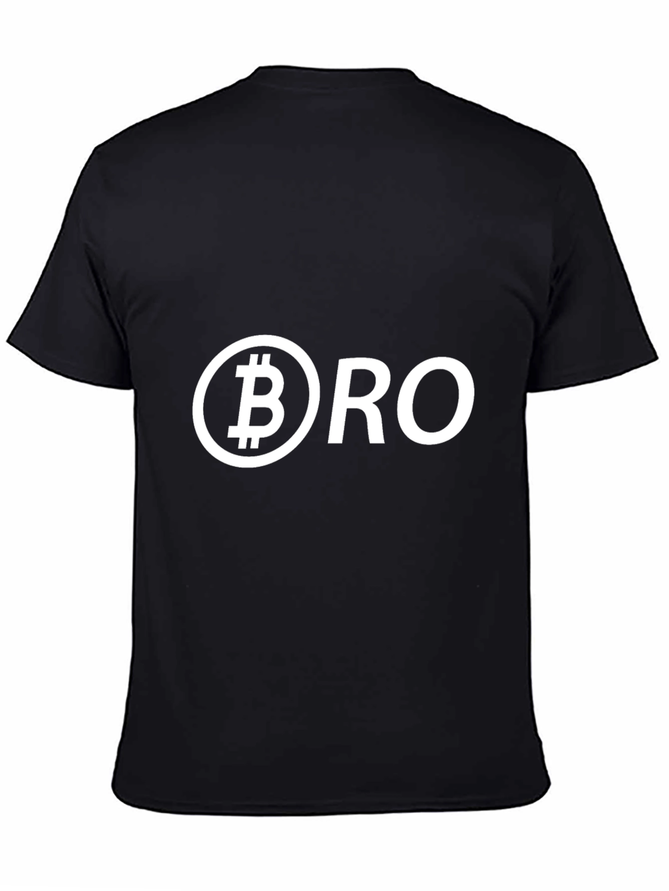 Bitcoin BRO Black T-Shirt - Crypto Enthusiast Apparel