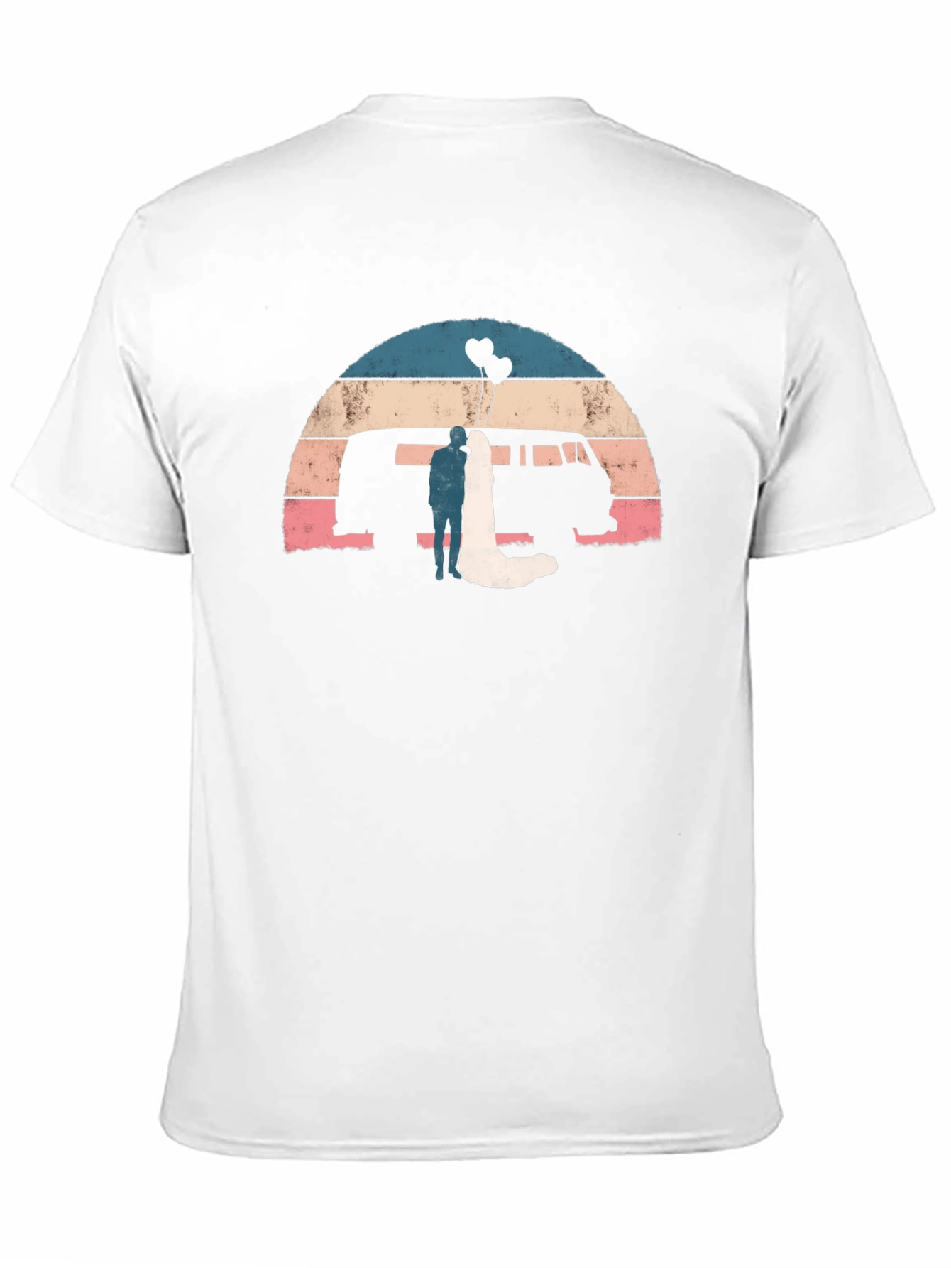 Retro Wedding Van T-Shirt