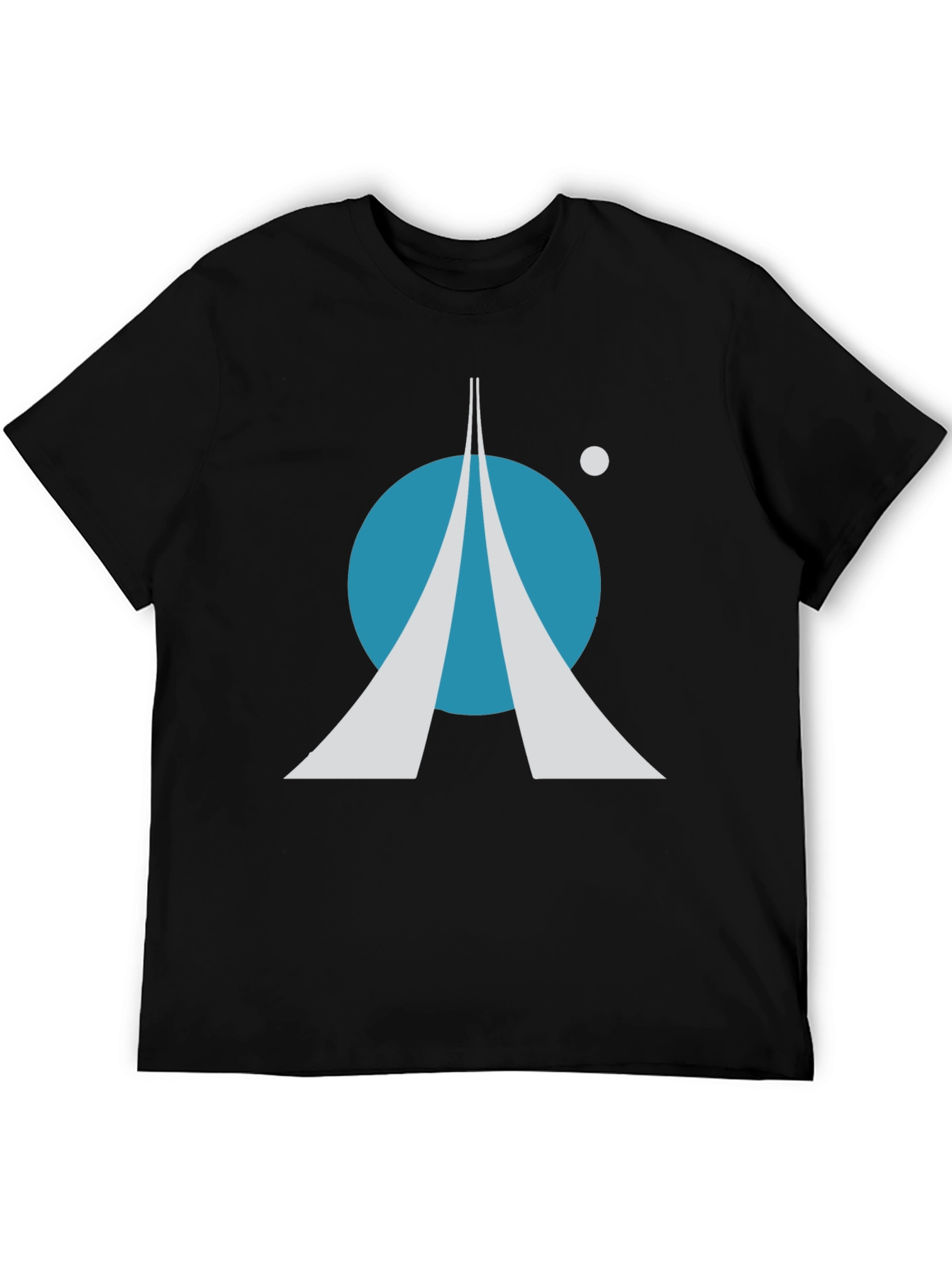 Space Exploration T-Shirt: Retro Rocket Launch Design