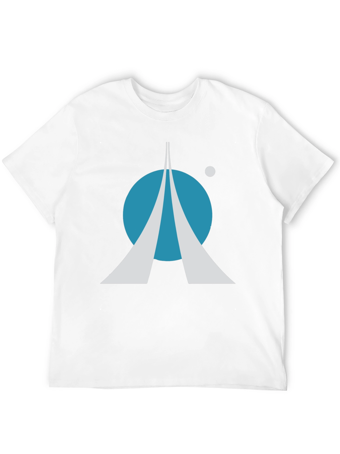 Space Exploration T-Shirt: Retro Rocket Launch Design