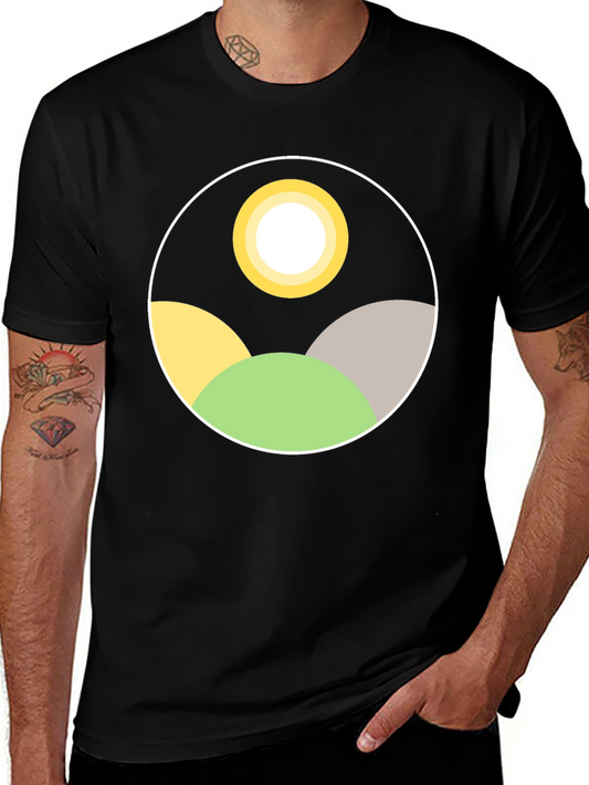 Abstract Landscape Graphic Tee