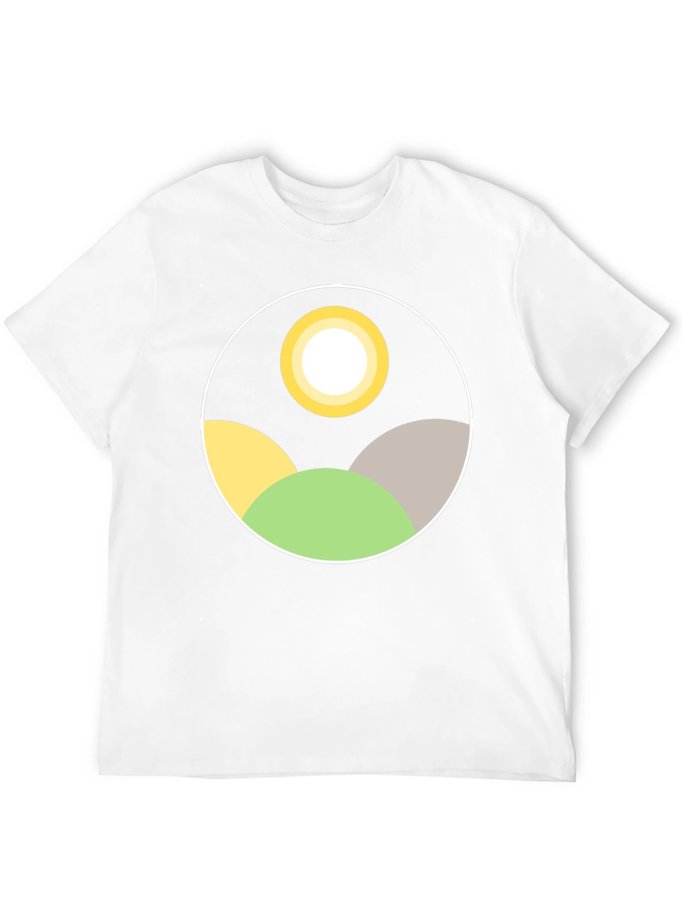 Abstract Landscape Graphic Tee