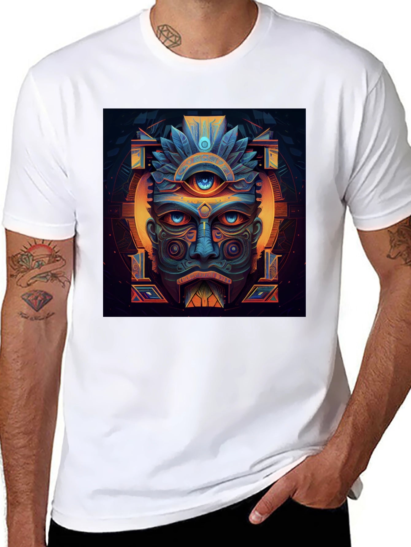 Mystic Mayan Art T-Shirt