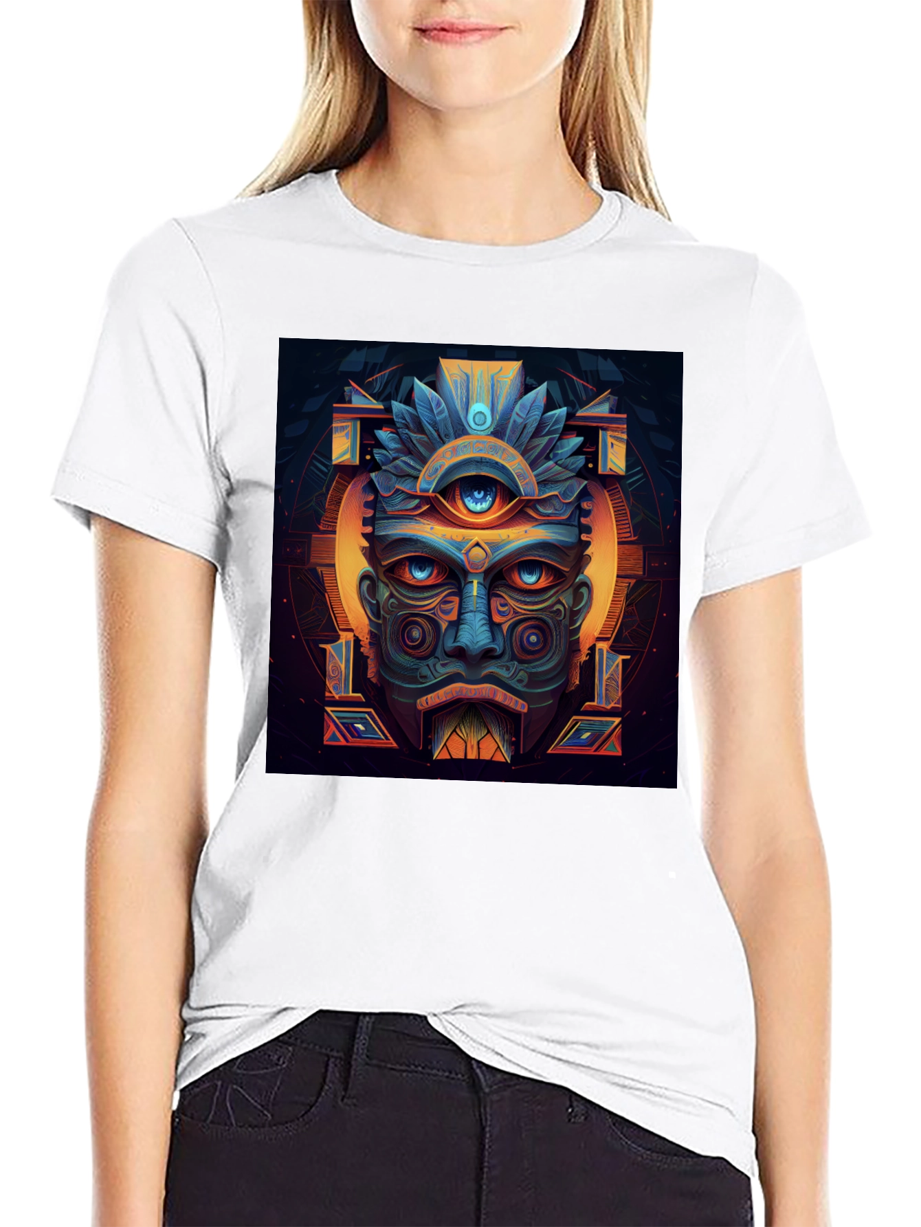 Mystic Mayan Art T-Shirt