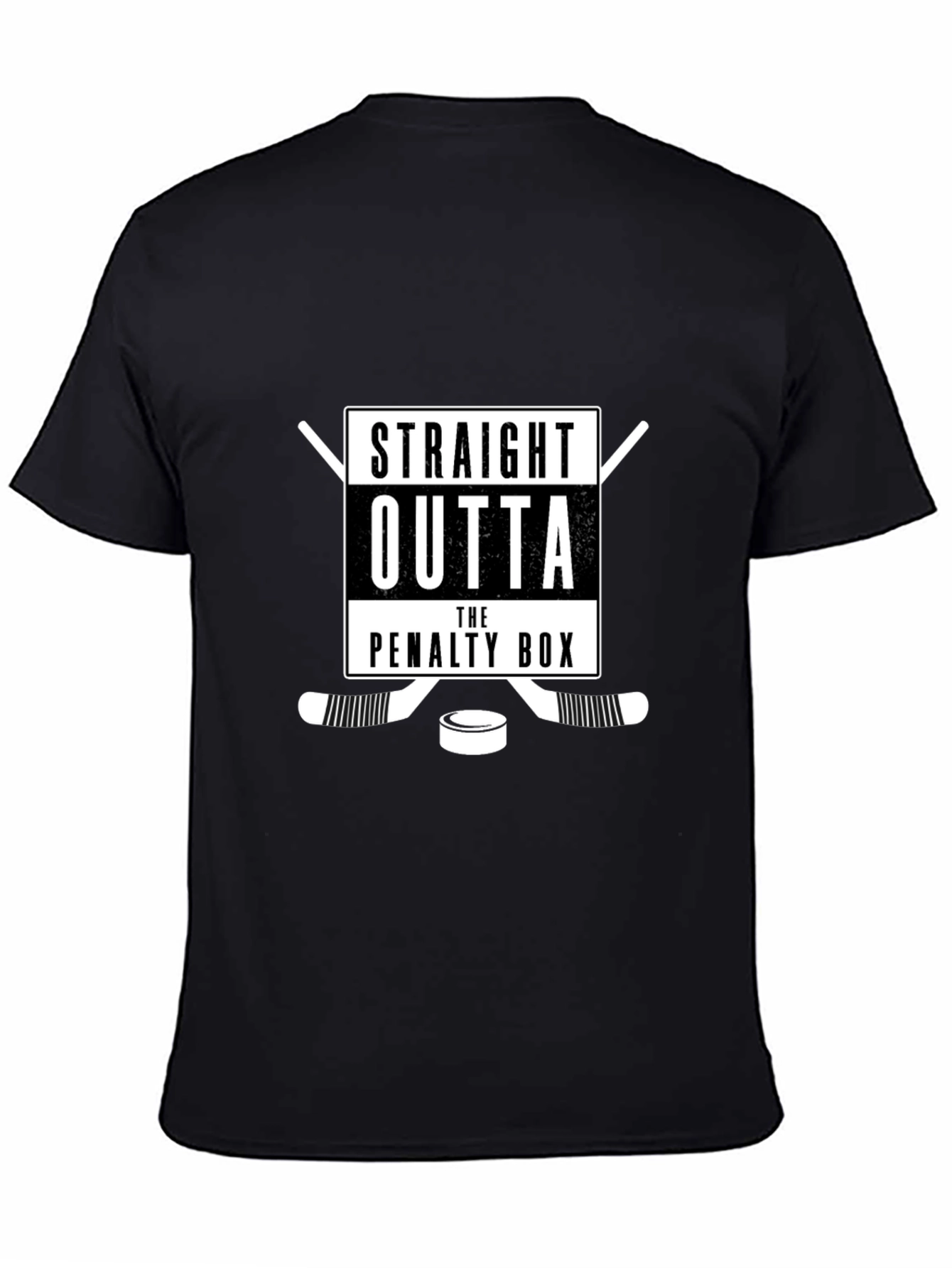 Straight Outta the Penalty Box Hockey T-Shirt
