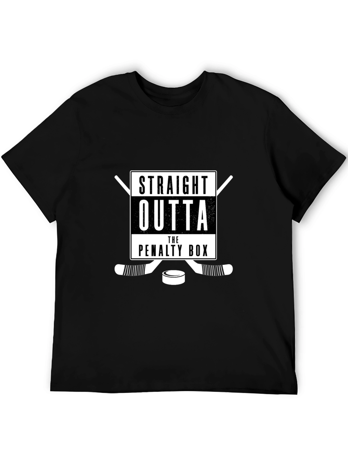Straight Outta the Penalty Box Hockey T-Shirt
