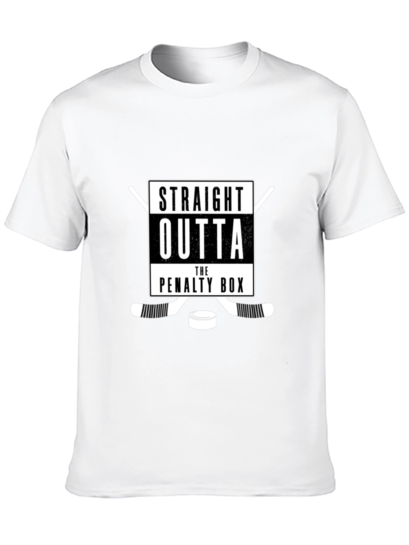 Straight Outta the Penalty Box Hockey T-Shirt