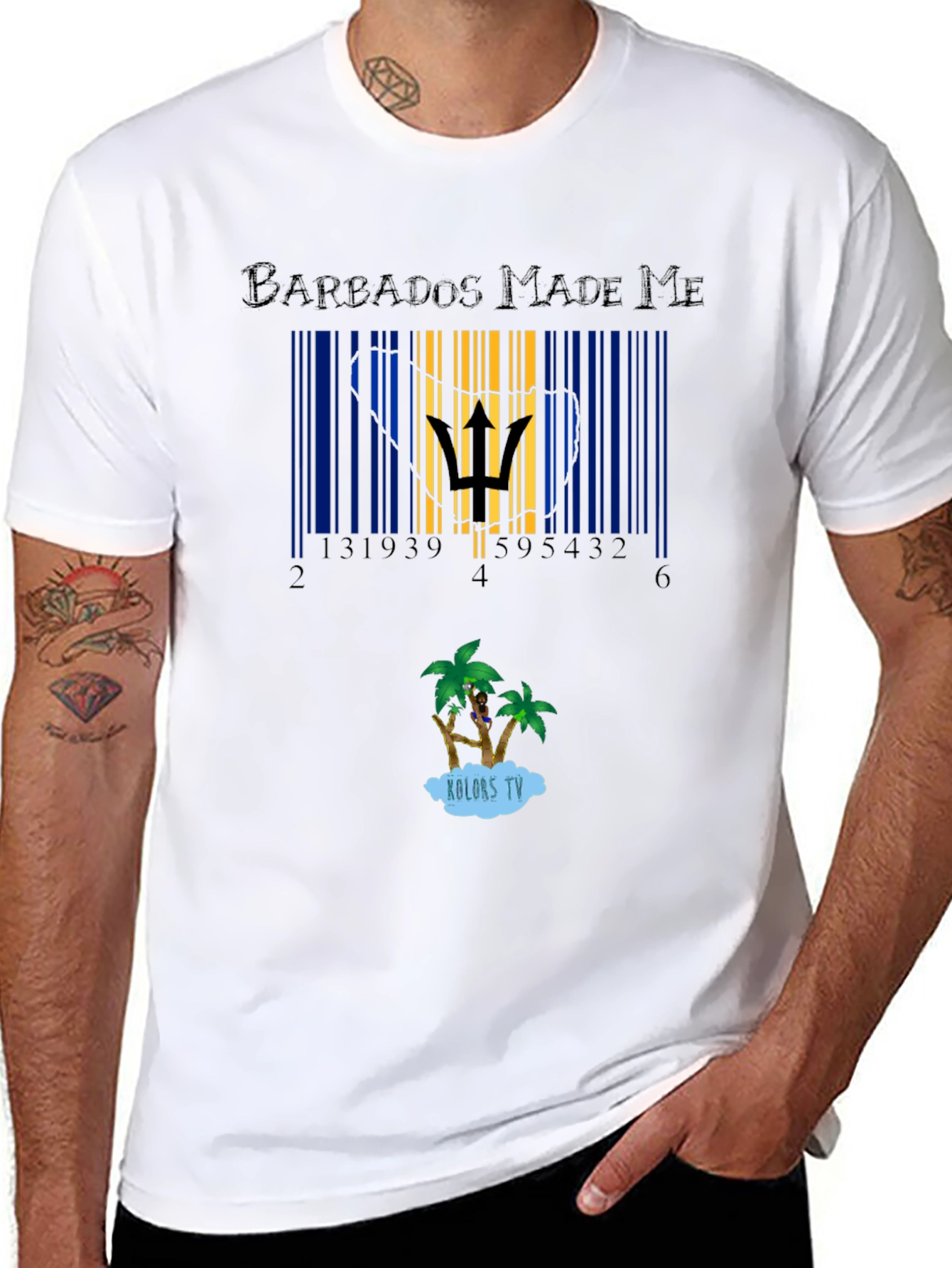 Barbados Made Me T-Shirt
