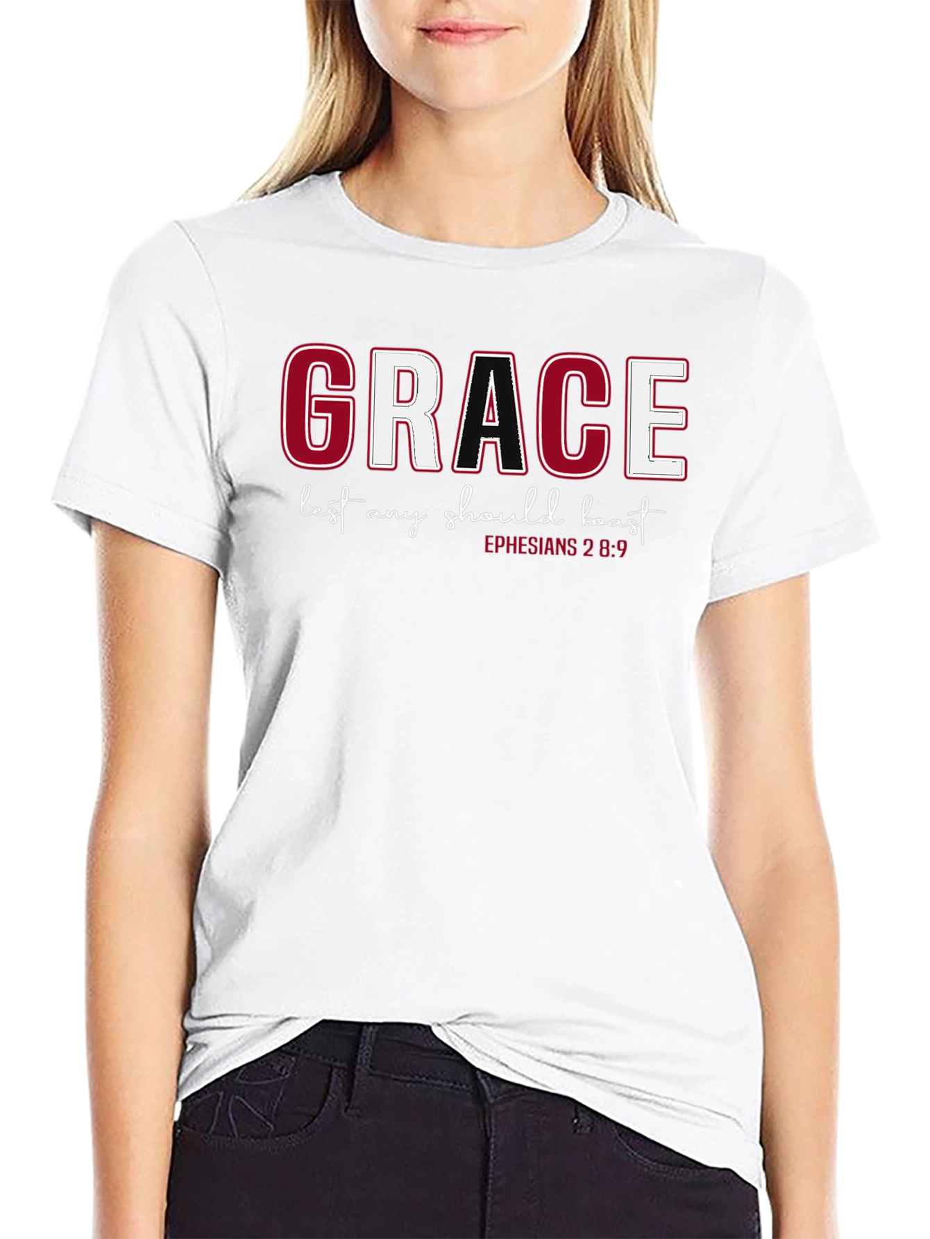 Grace Christian T-Shirt - Ephesians 2:8-9