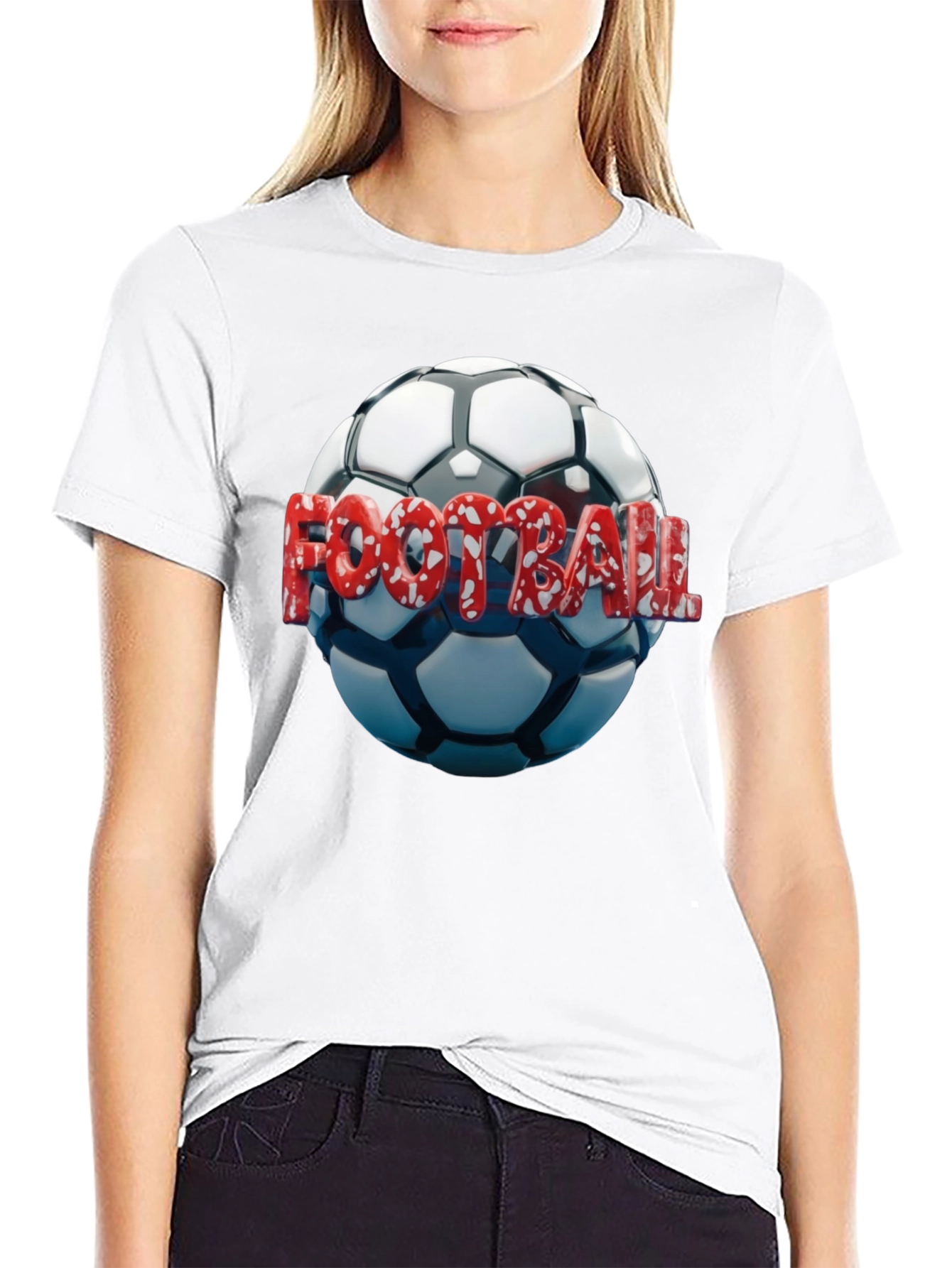 Football Graphic T-Shirt for Men