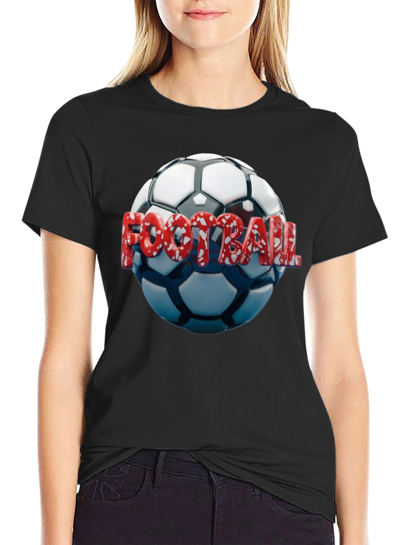 Football Graphic T-Shirt for Men