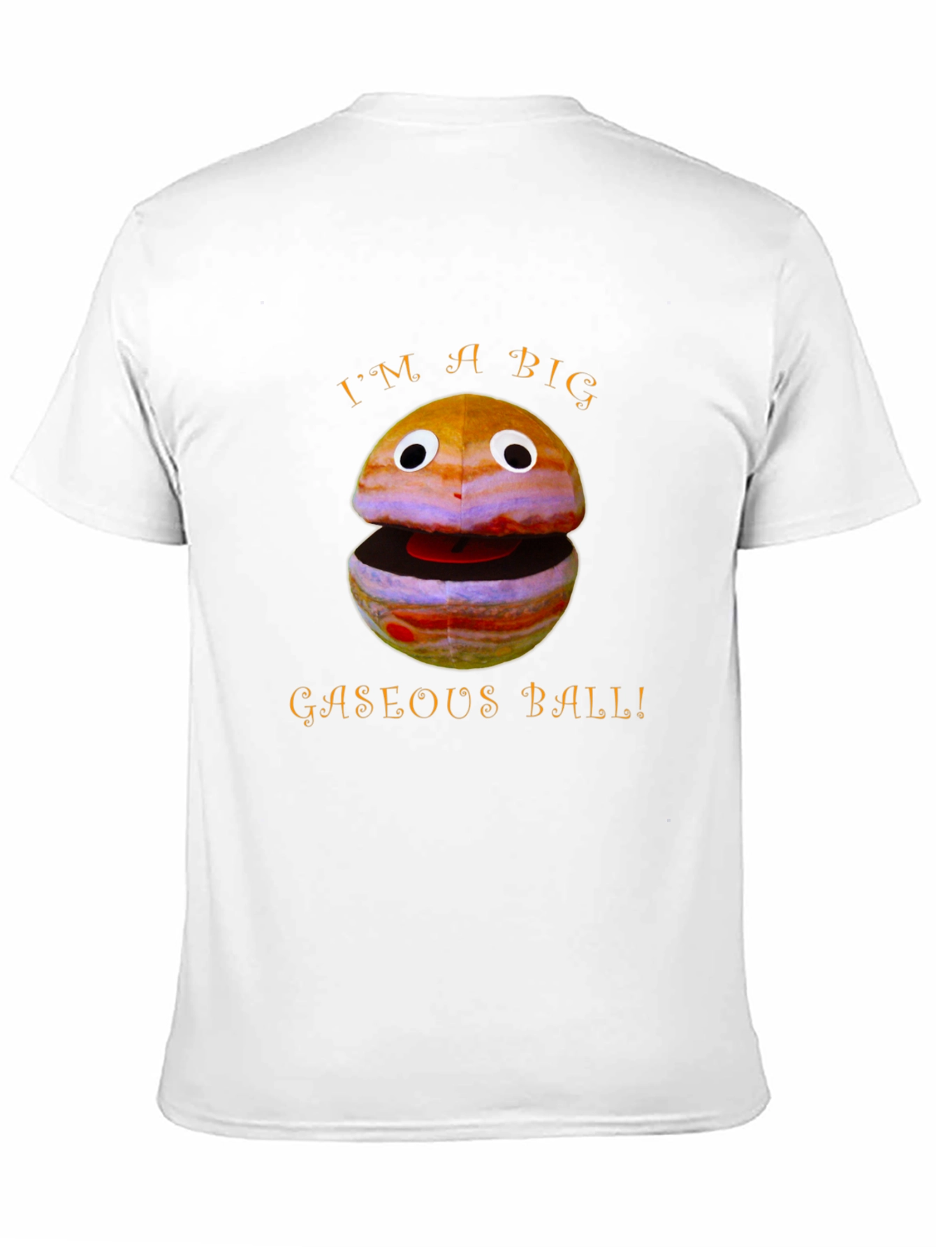 Im A Big Gaseous Ball Funny Jupiter Graphic T-Shirt