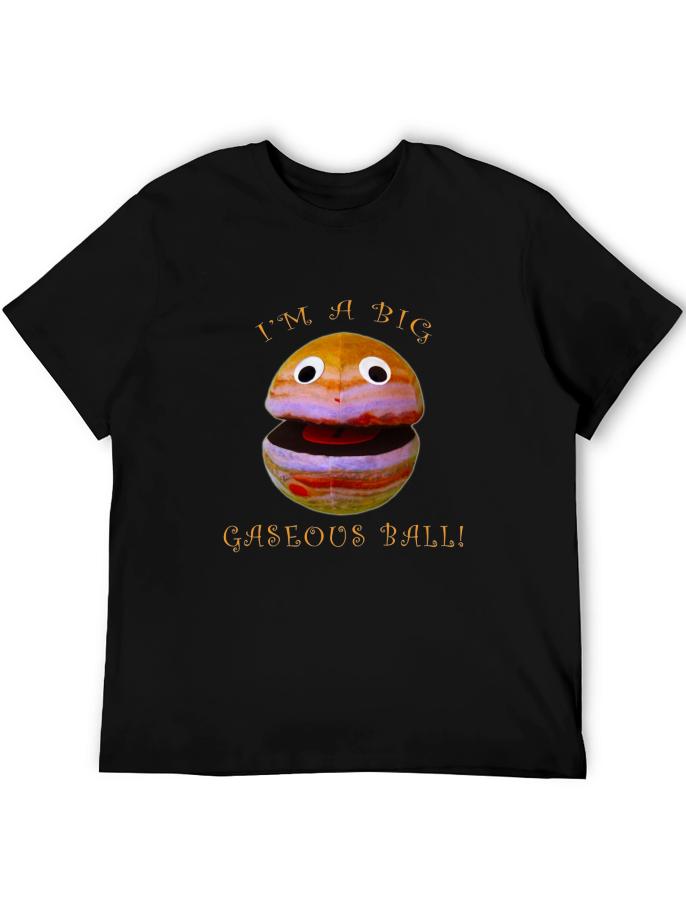 Im A Big Gaseous Ball Funny Jupiter Graphic T-Shirt