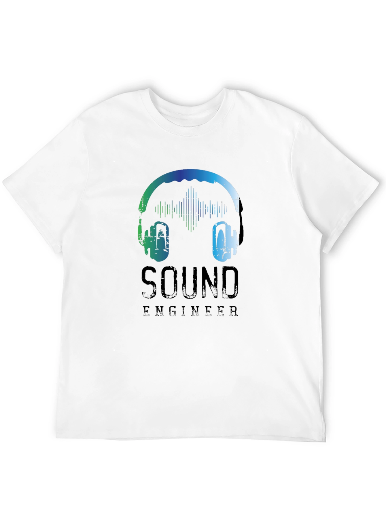 Sound Engineer T-Shirt - Headphones Graphic Tee