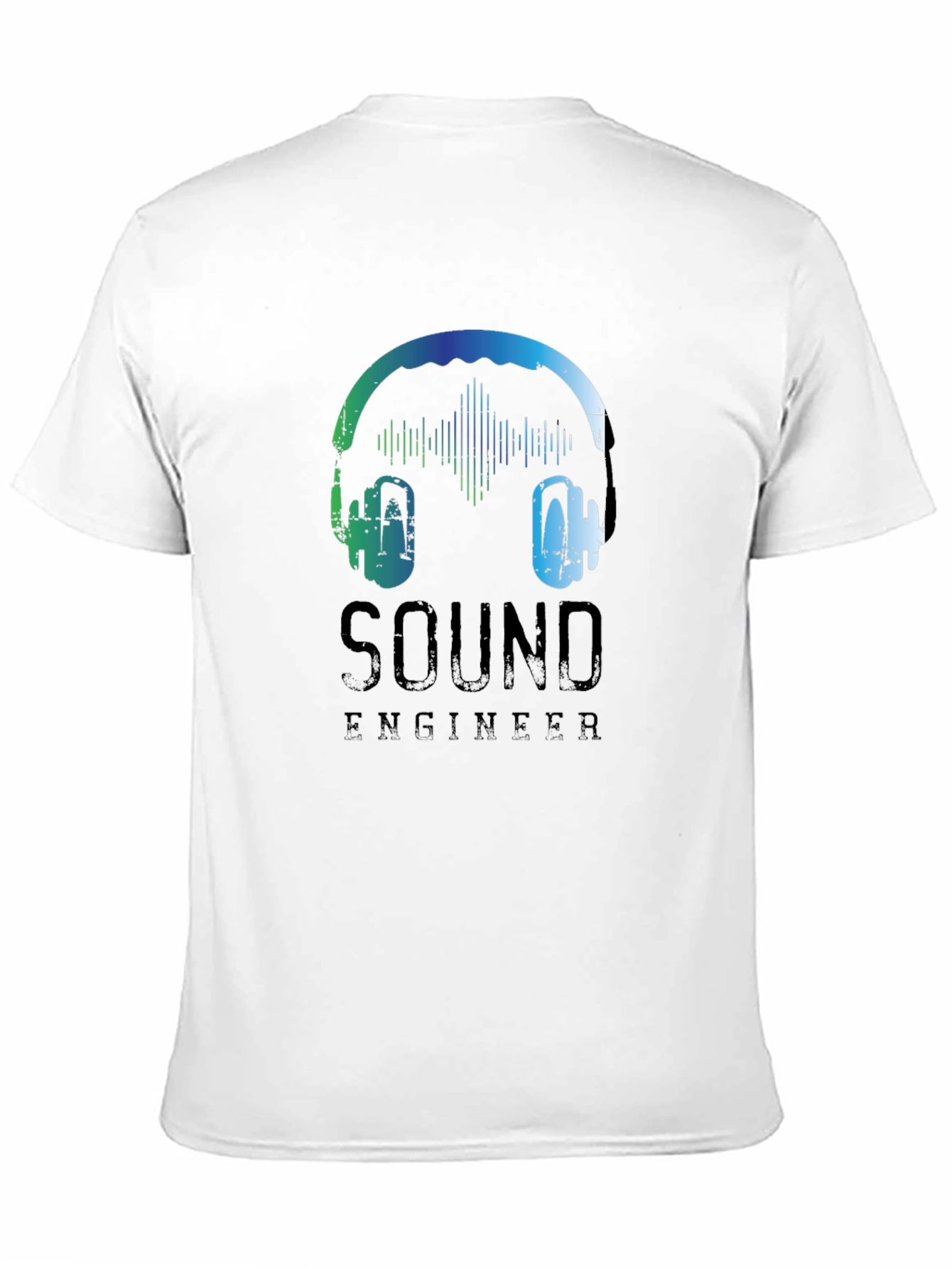 Sound Engineer T-Shirt - Headphones Graphic Tee
