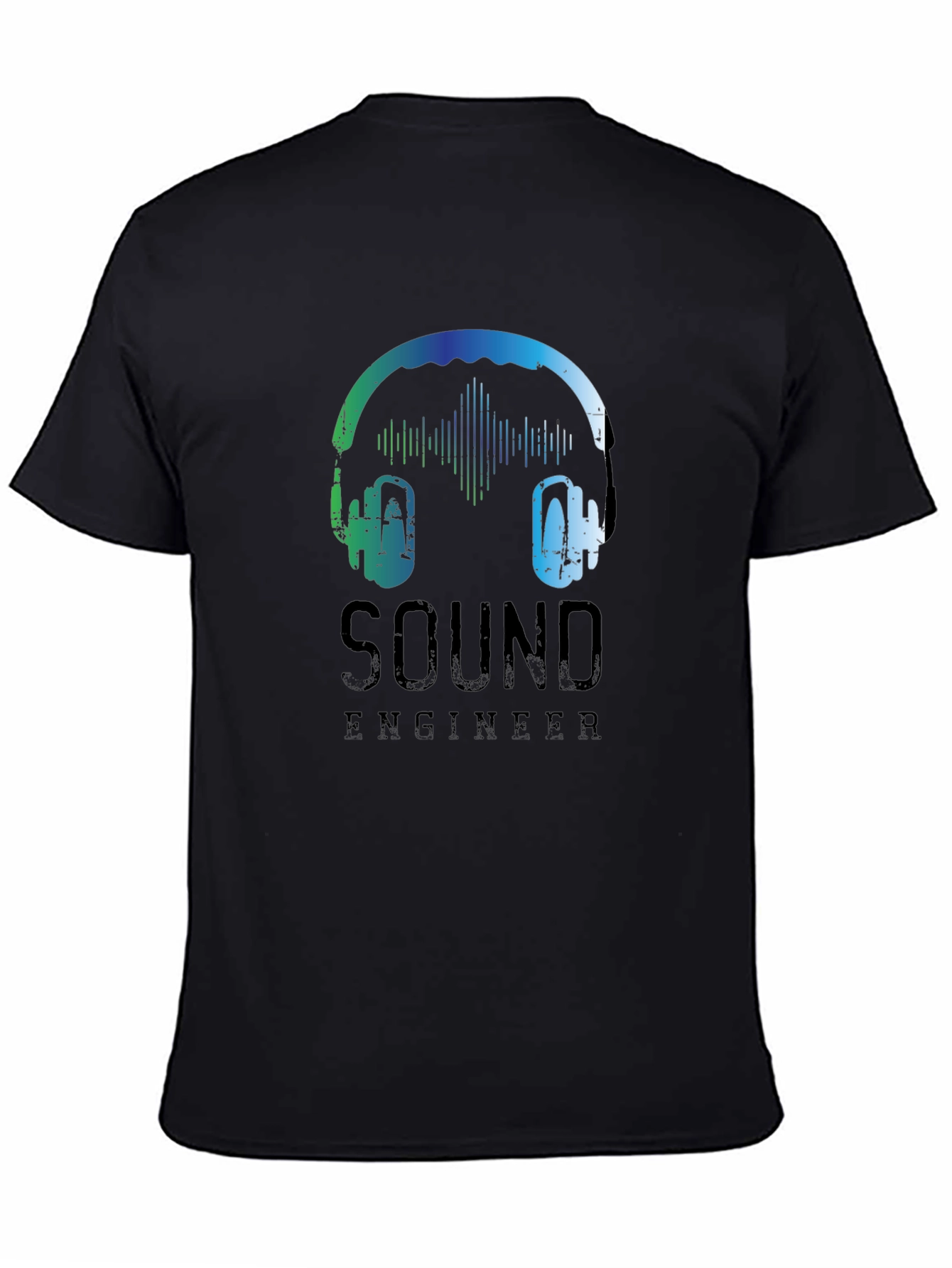 Sound Engineer T-Shirt - Headphones Graphic Tee