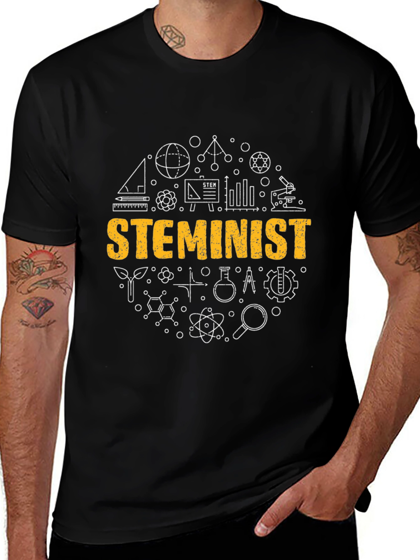 STEMinist Science Graphic Tee