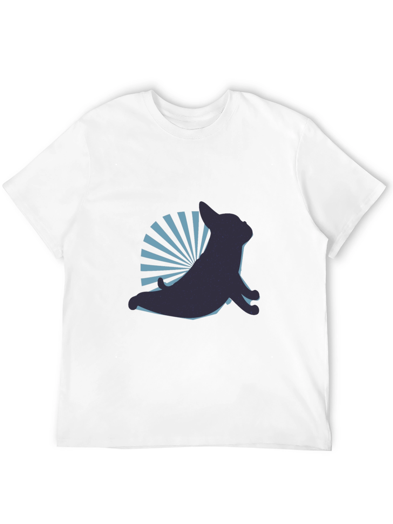 Yoga Dog Graphic Tee - Comfy Black Shirt