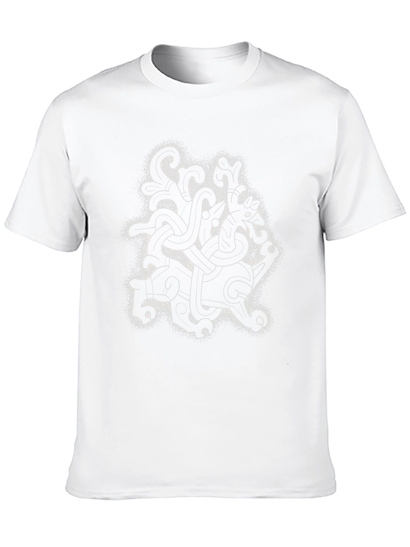 Viking Art Black T-Shirt