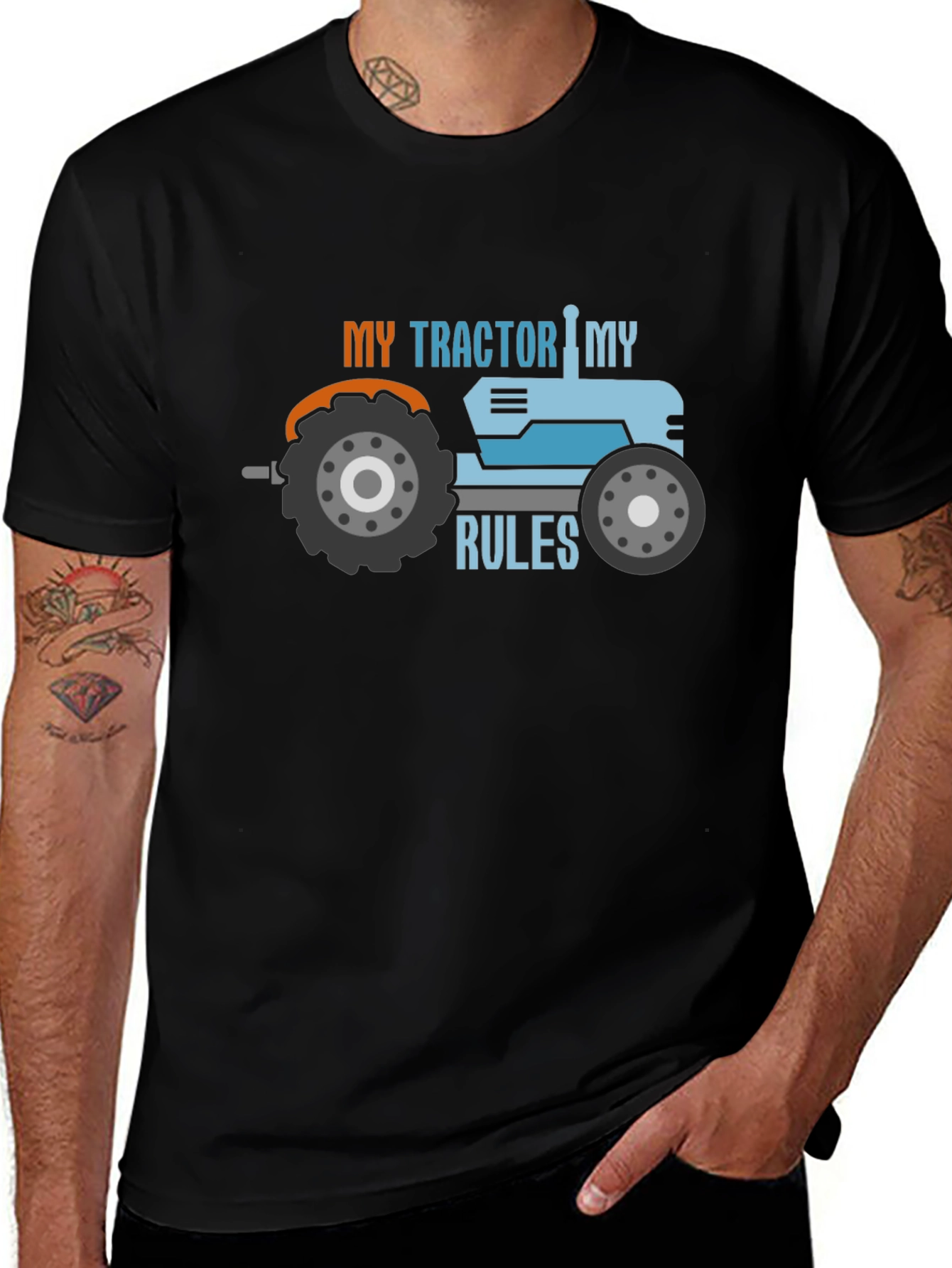 My Tractor My Rules Graphic T-Shirt