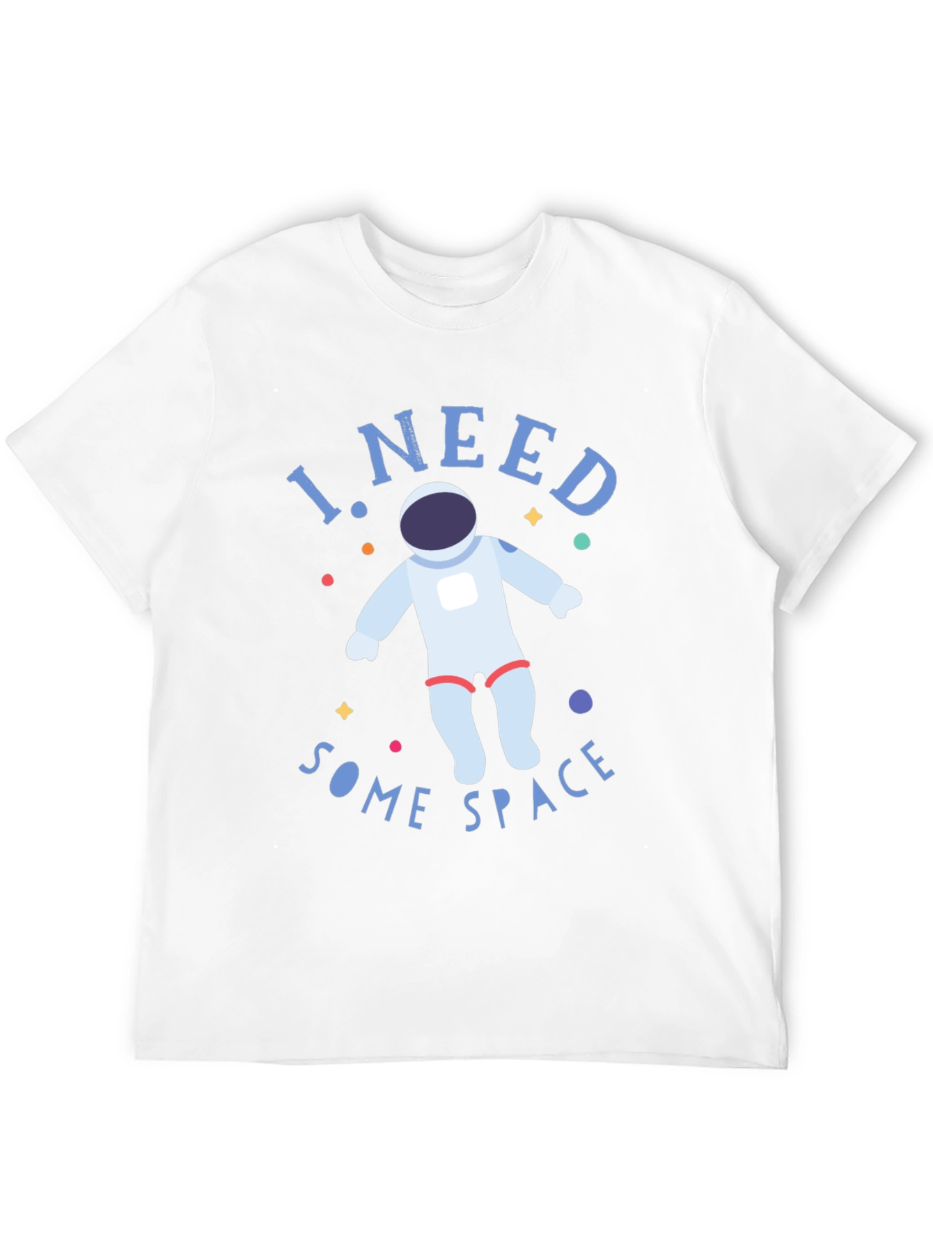I Need Some Space Black Graphic Tee
