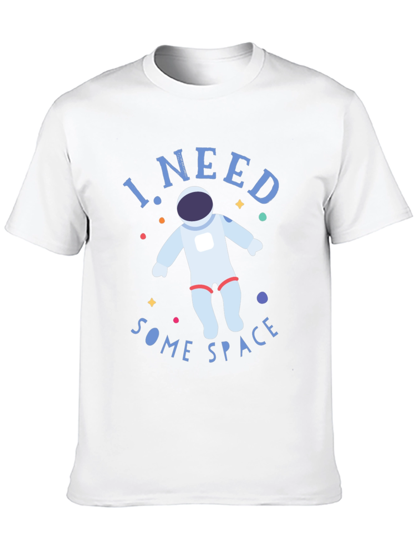 I Need Some Space Black Graphic Tee
