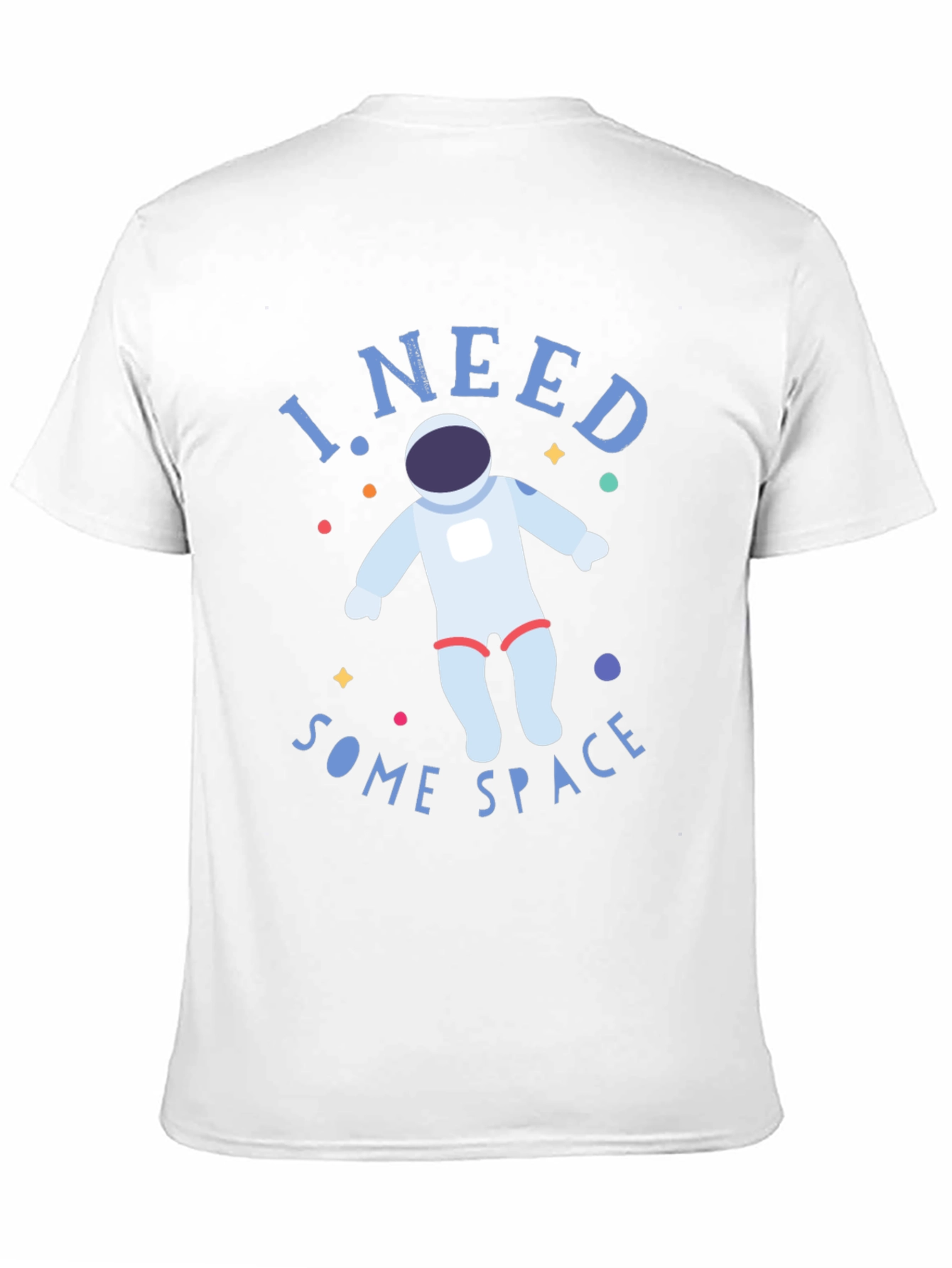 I Need Some Space Black Graphic Tee