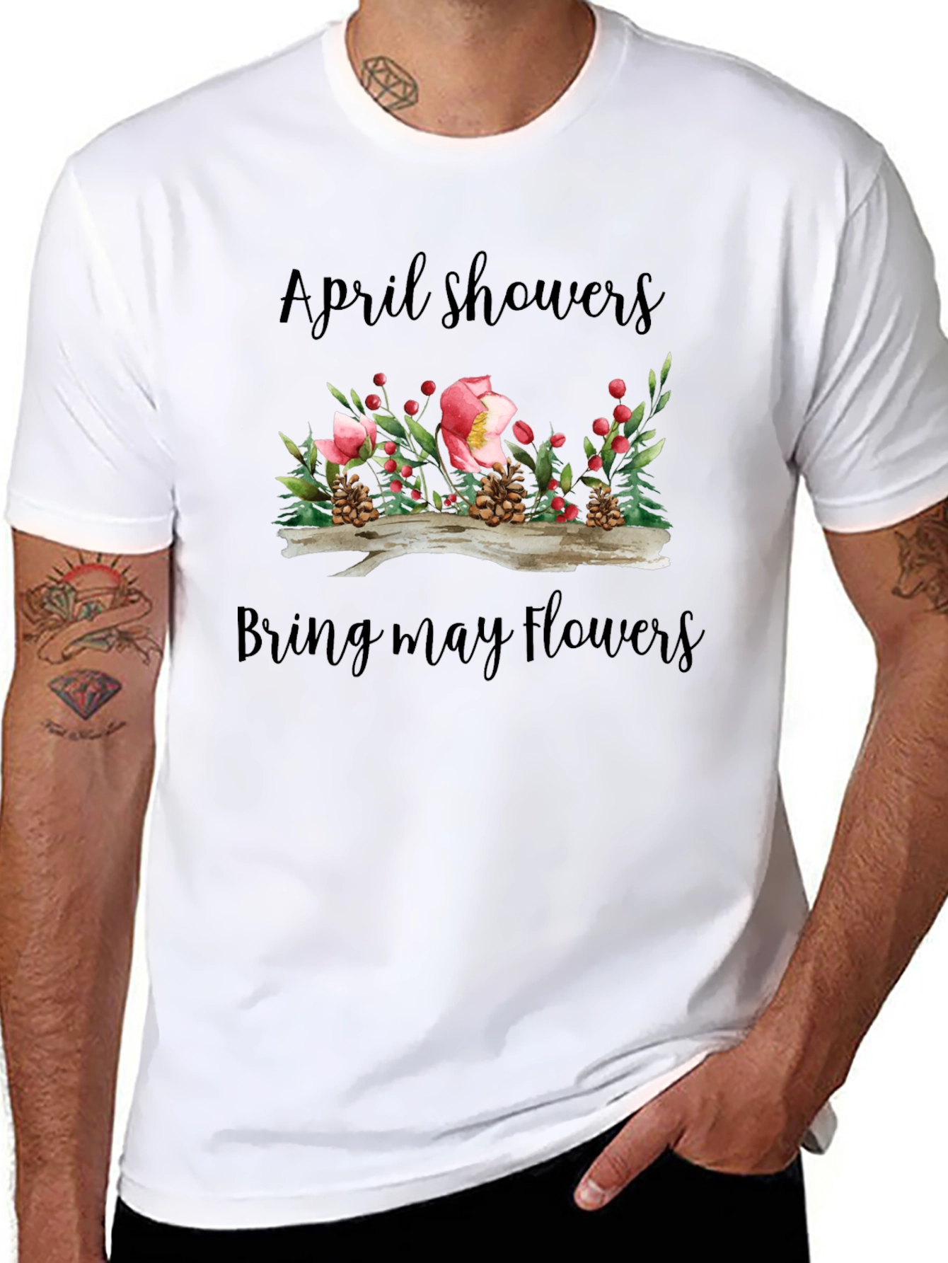 April Showers Bring May Flowers T-Shirt