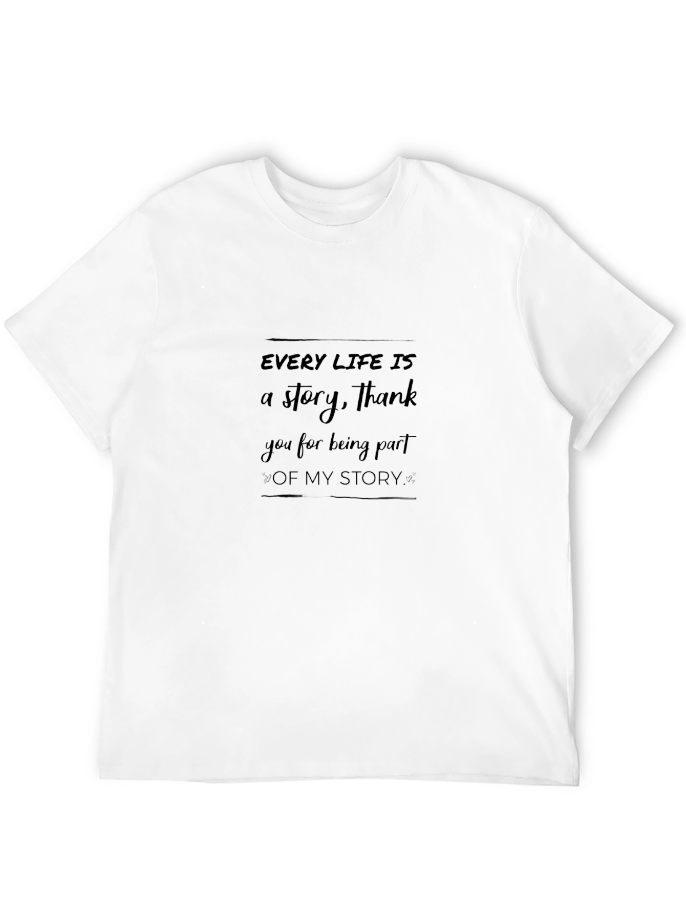 Life Story Graphic Tee