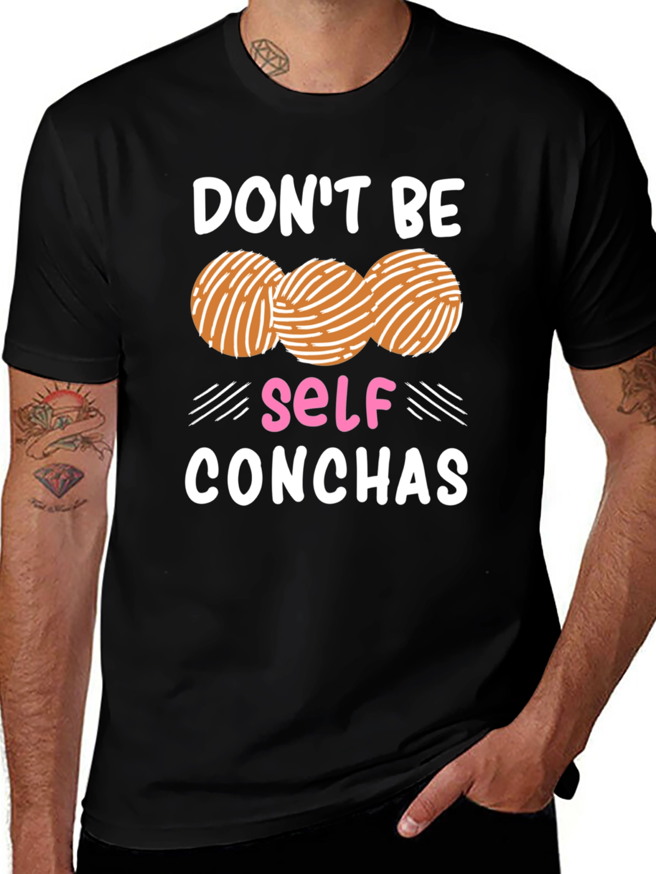 Dont Be Self Conchas Graphic T-Shirt