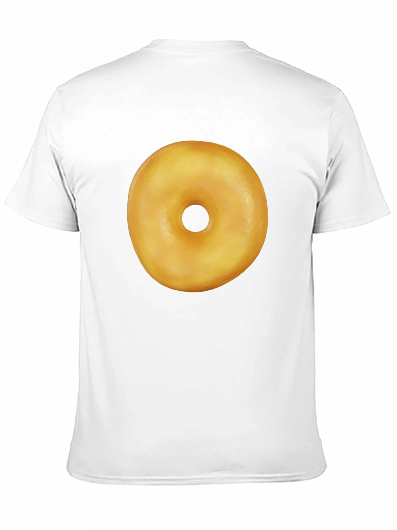 Donut Graphic Black T-Shirt Casual Wear