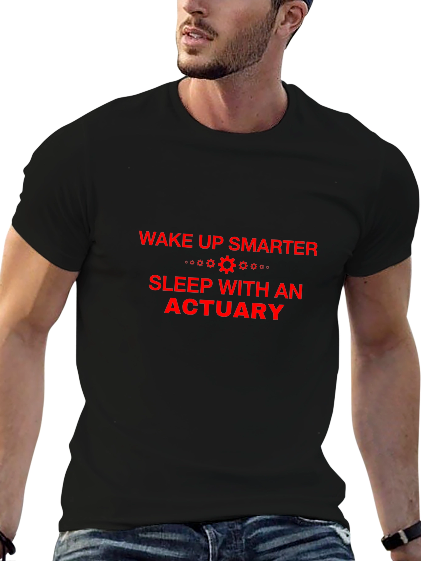 Wake Up Smarter Actuary T-Shirt