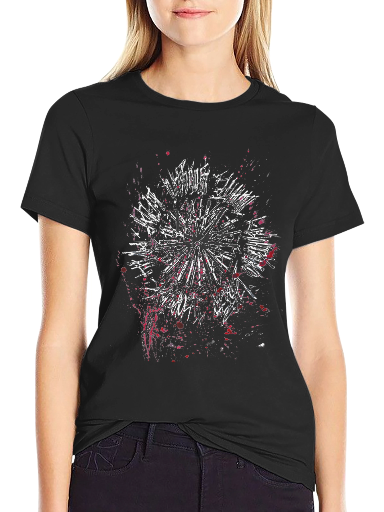 Shattered Glass Graphic Tee
