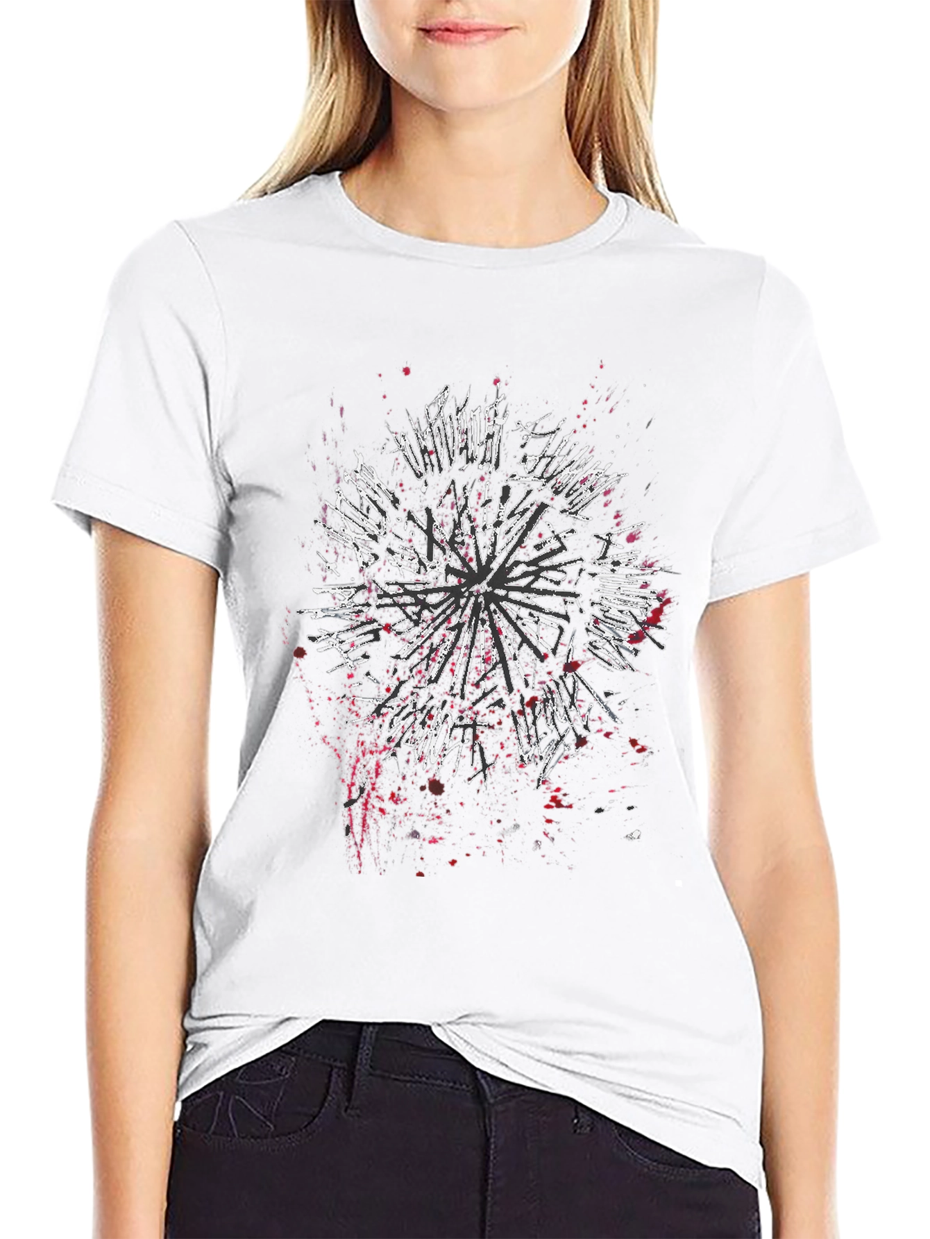 Shattered Glass Graphic Tee