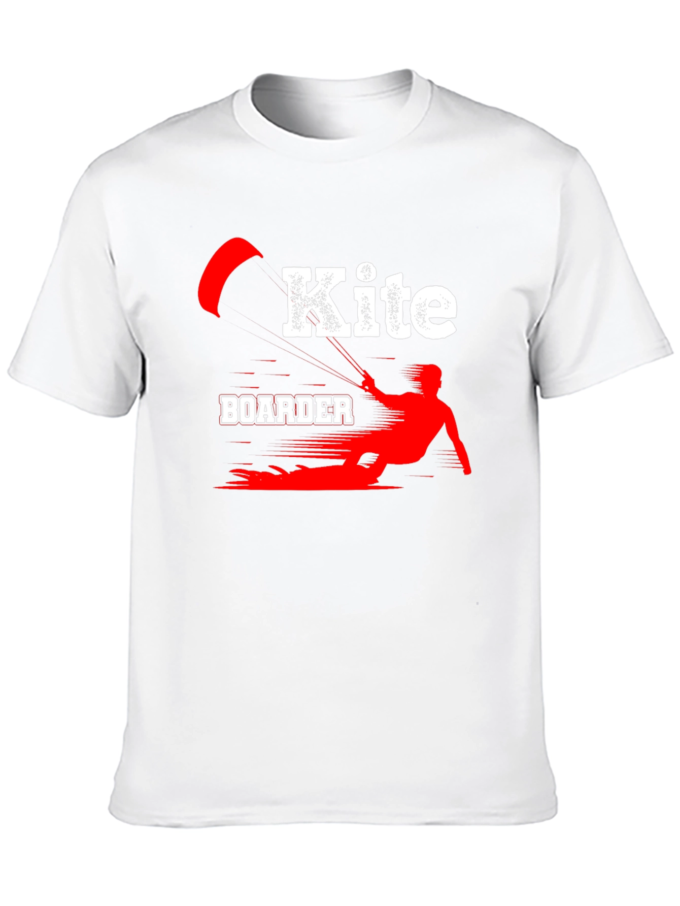 Kiteboarder Graphic T-Shirt - Black