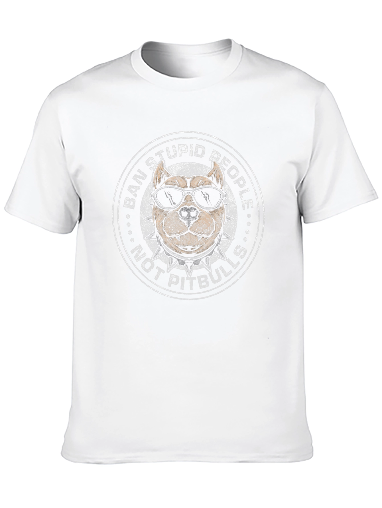 Ban Stupid People Not Pitbulls T-Shirt