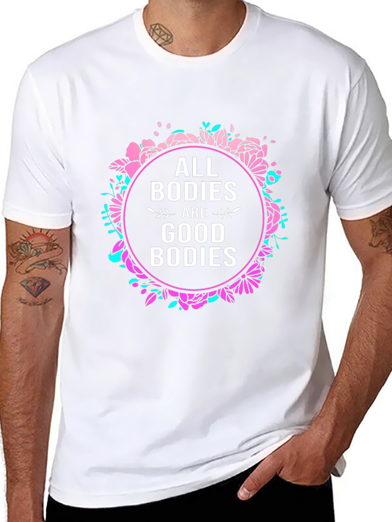 All Bodies Are Good Bodies Graphic Tee
