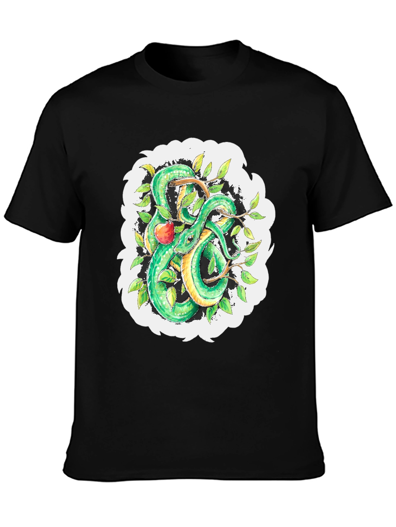 Serpent & Apple Graphic Tee