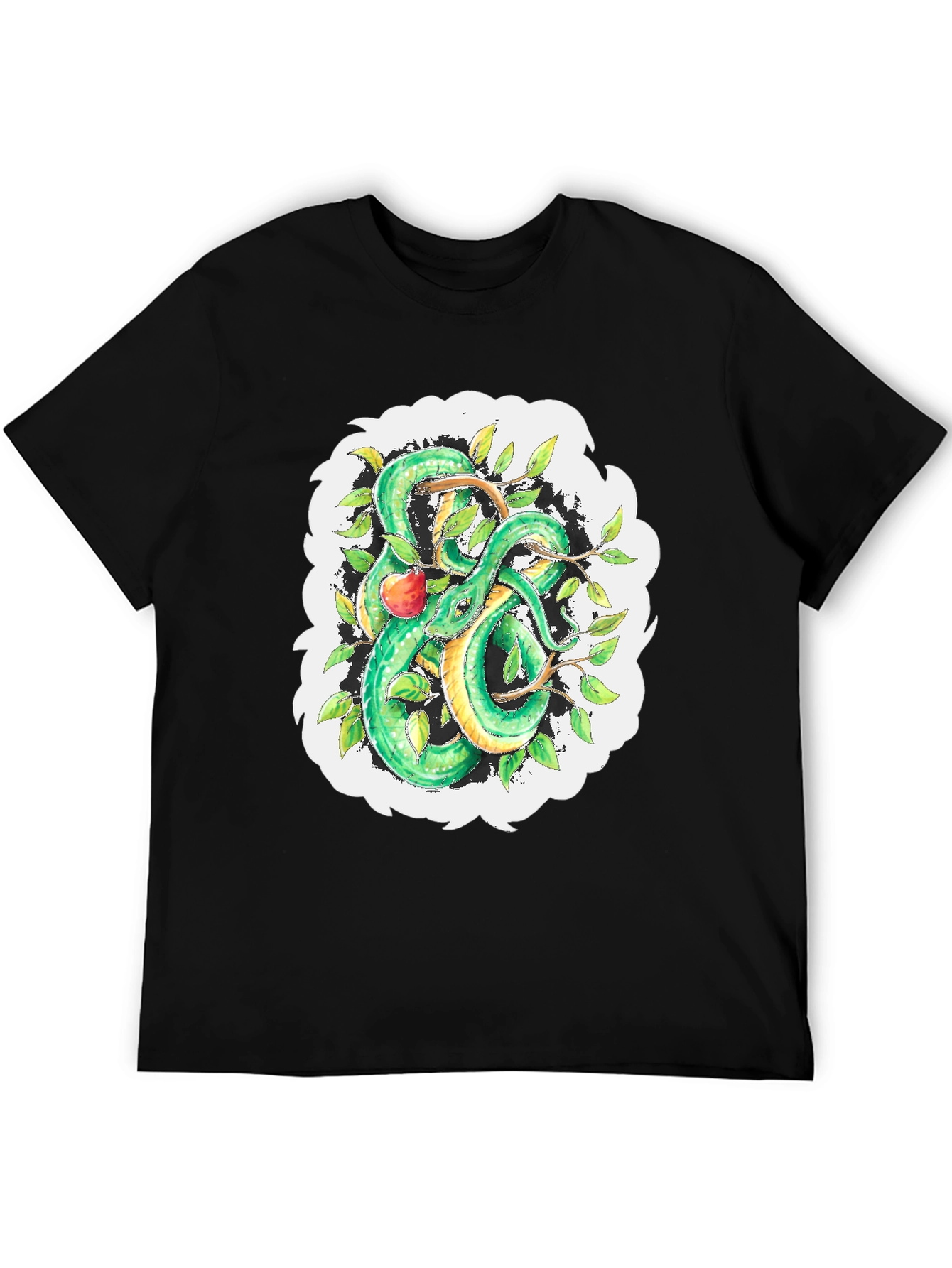 Serpent & Apple Graphic Tee