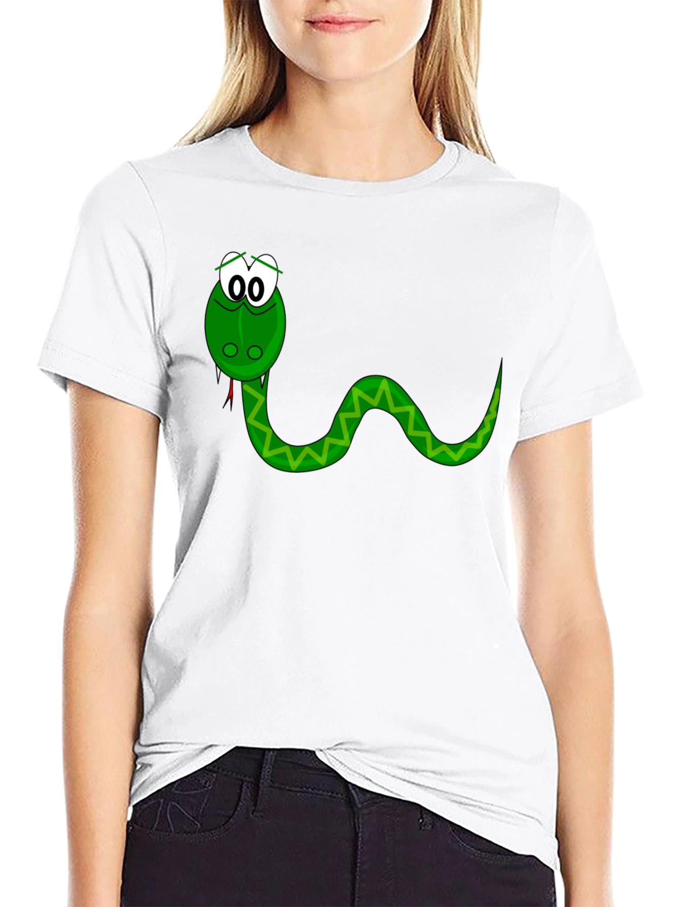 Snake Graphic Tee - Fun & Stylish