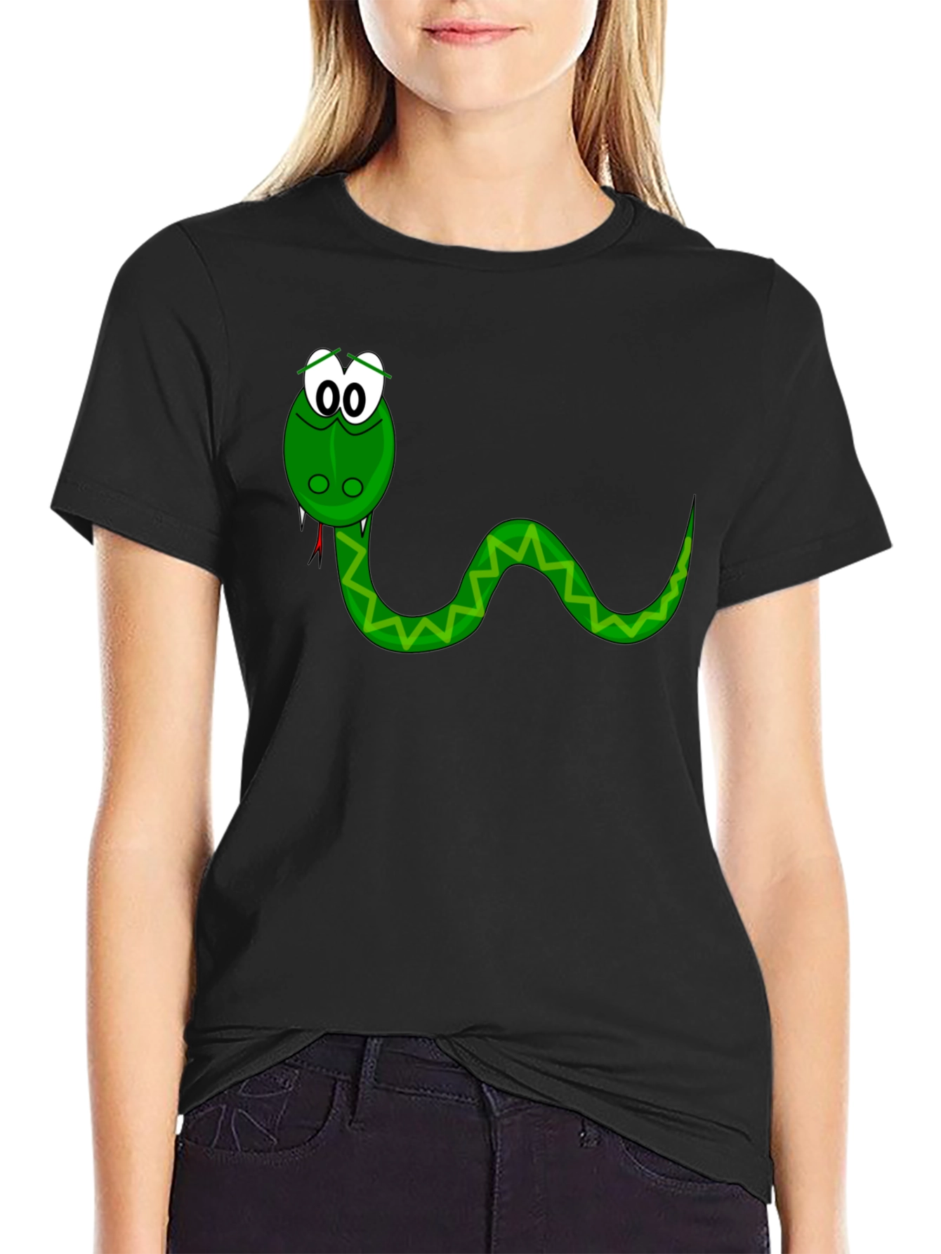 Snake Graphic Tee - Fun & Stylish