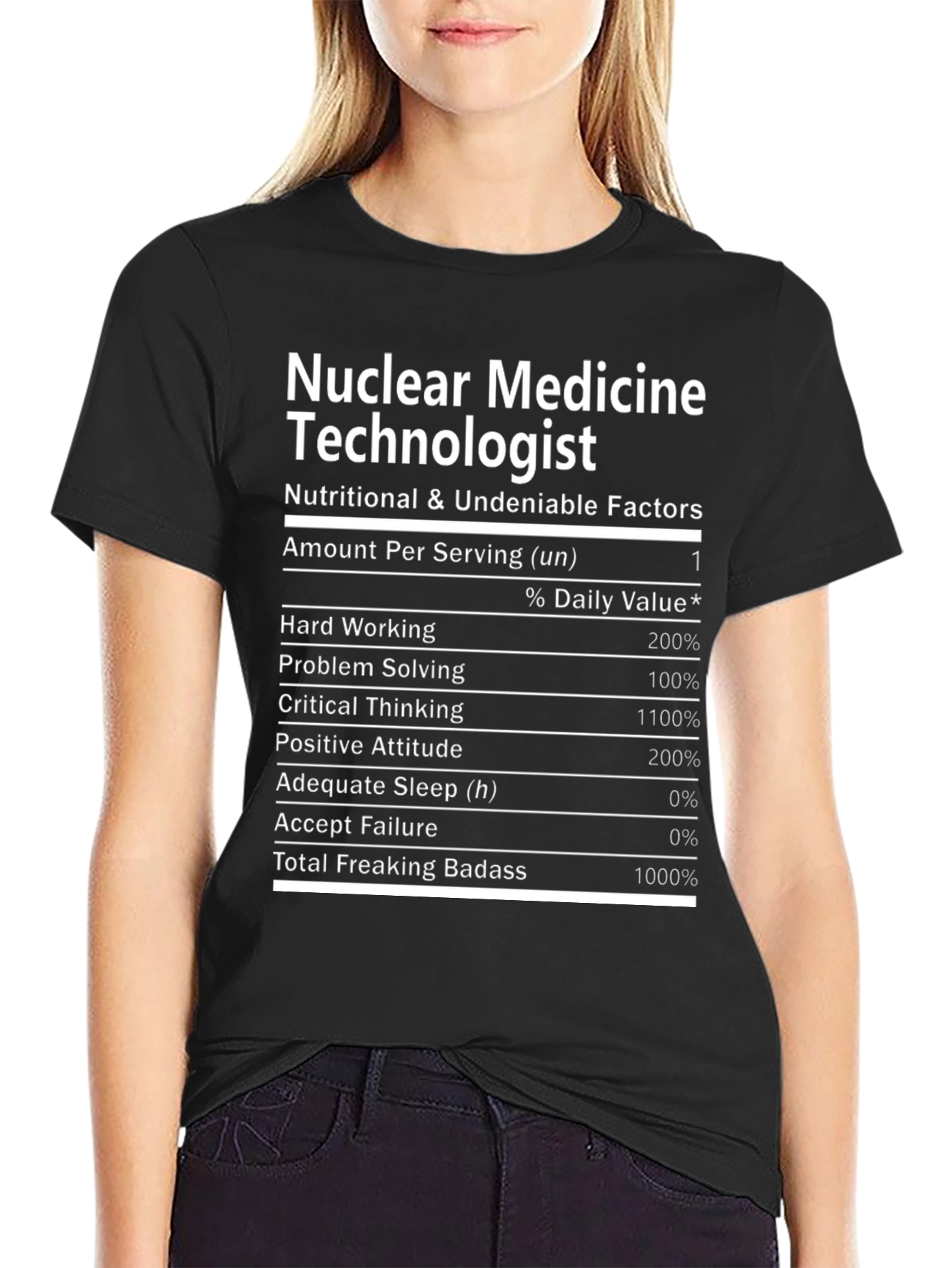 Nuclear Medicine Technologist Nutrition T-Shirt