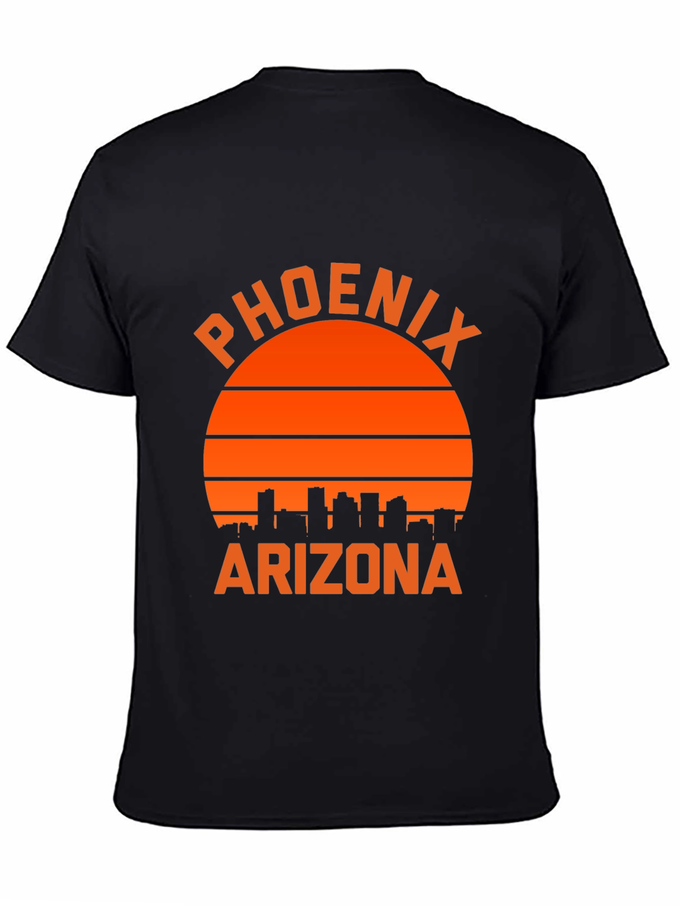 Phoenix Arizona Graphic Tee - Retro City Skyline