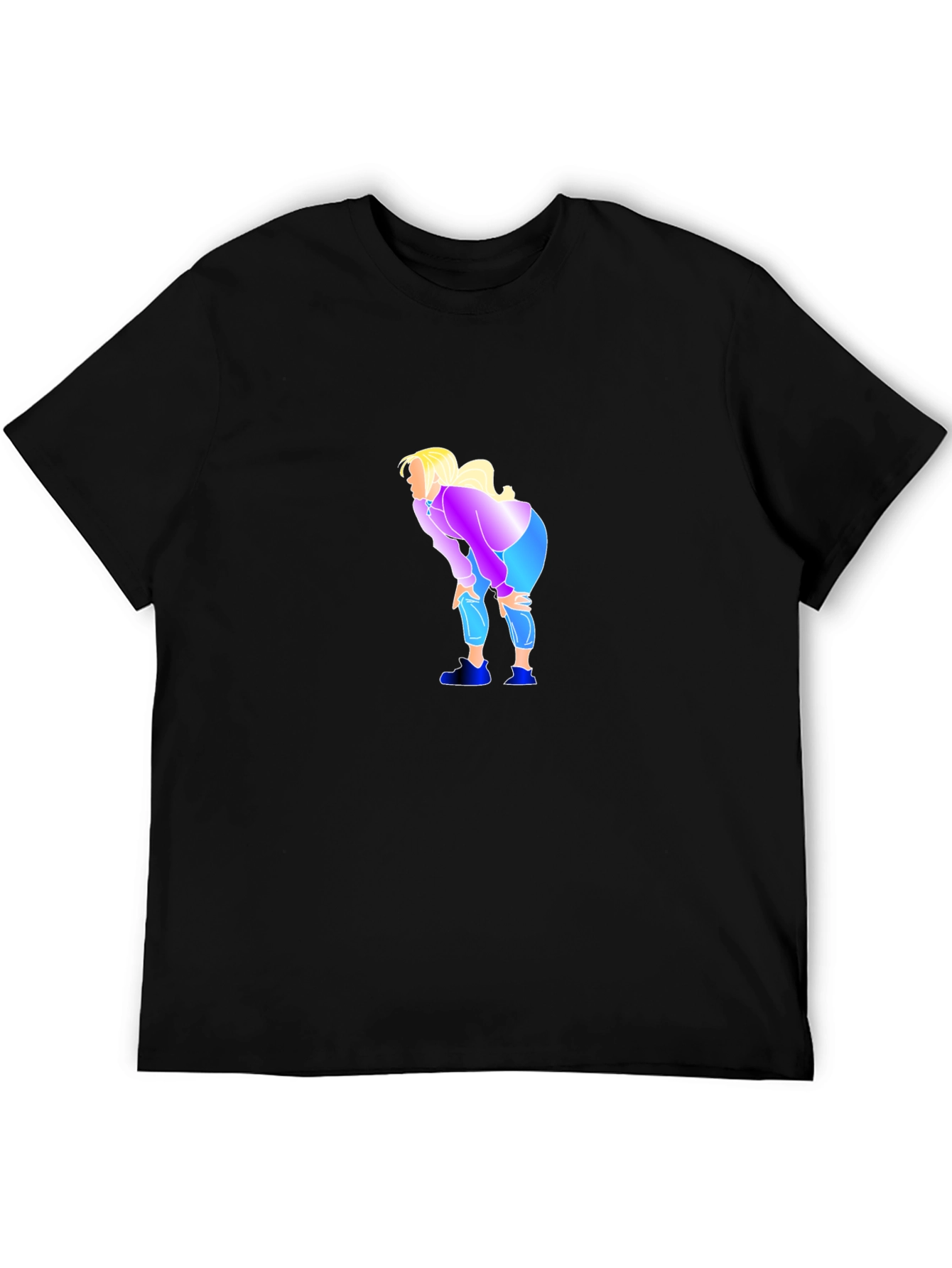 Humorous Graphic Tee - Tired Meme Shirt