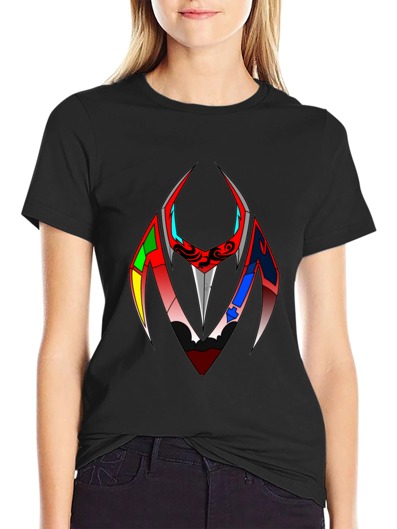 Graphic Print Crew Neck T-Shirt
