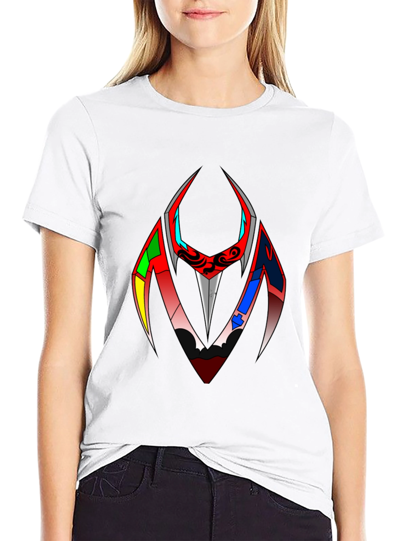 Graphic Print Crew Neck T-Shirt