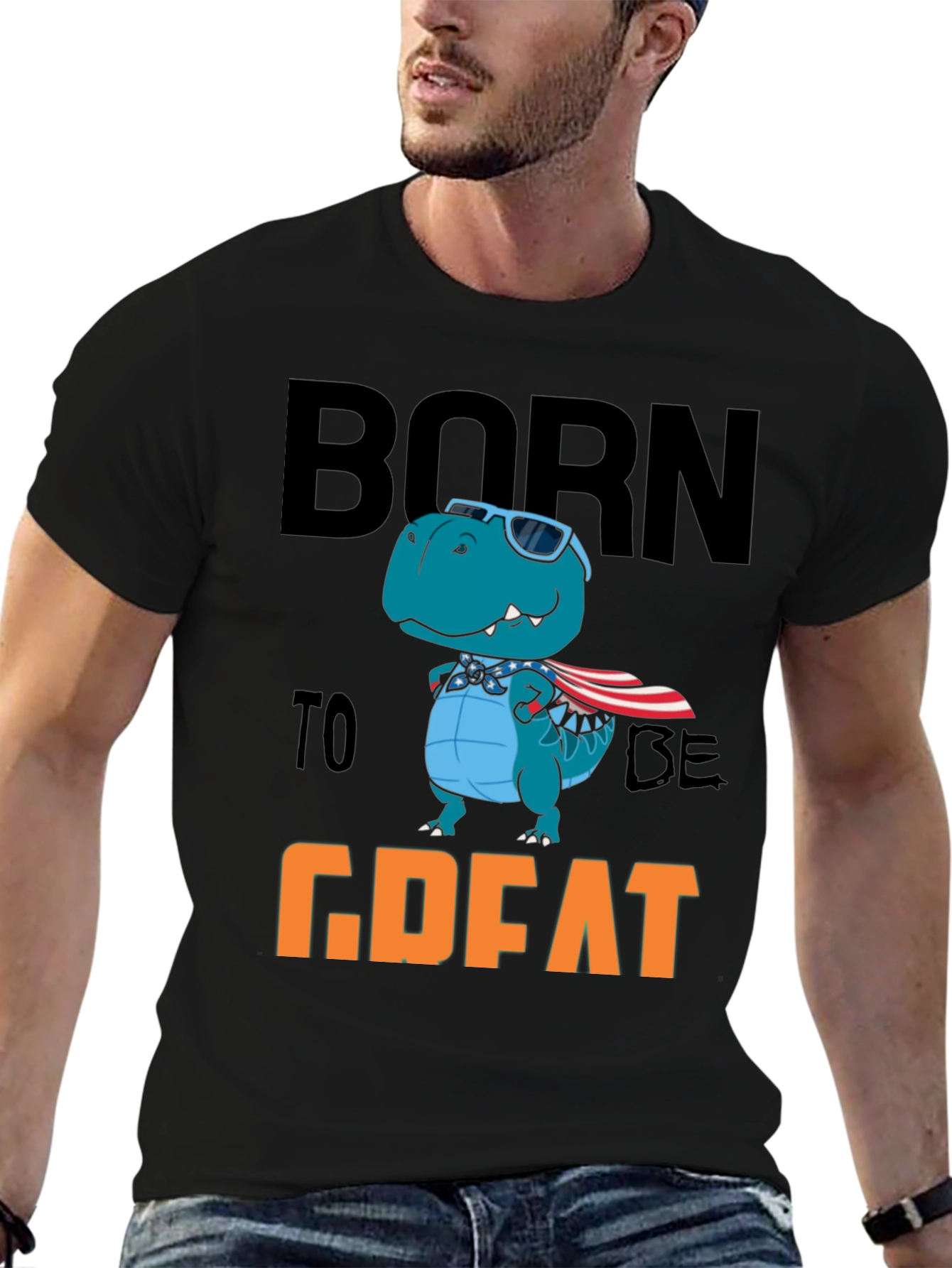 Born To Be Great Dino T-Shirt