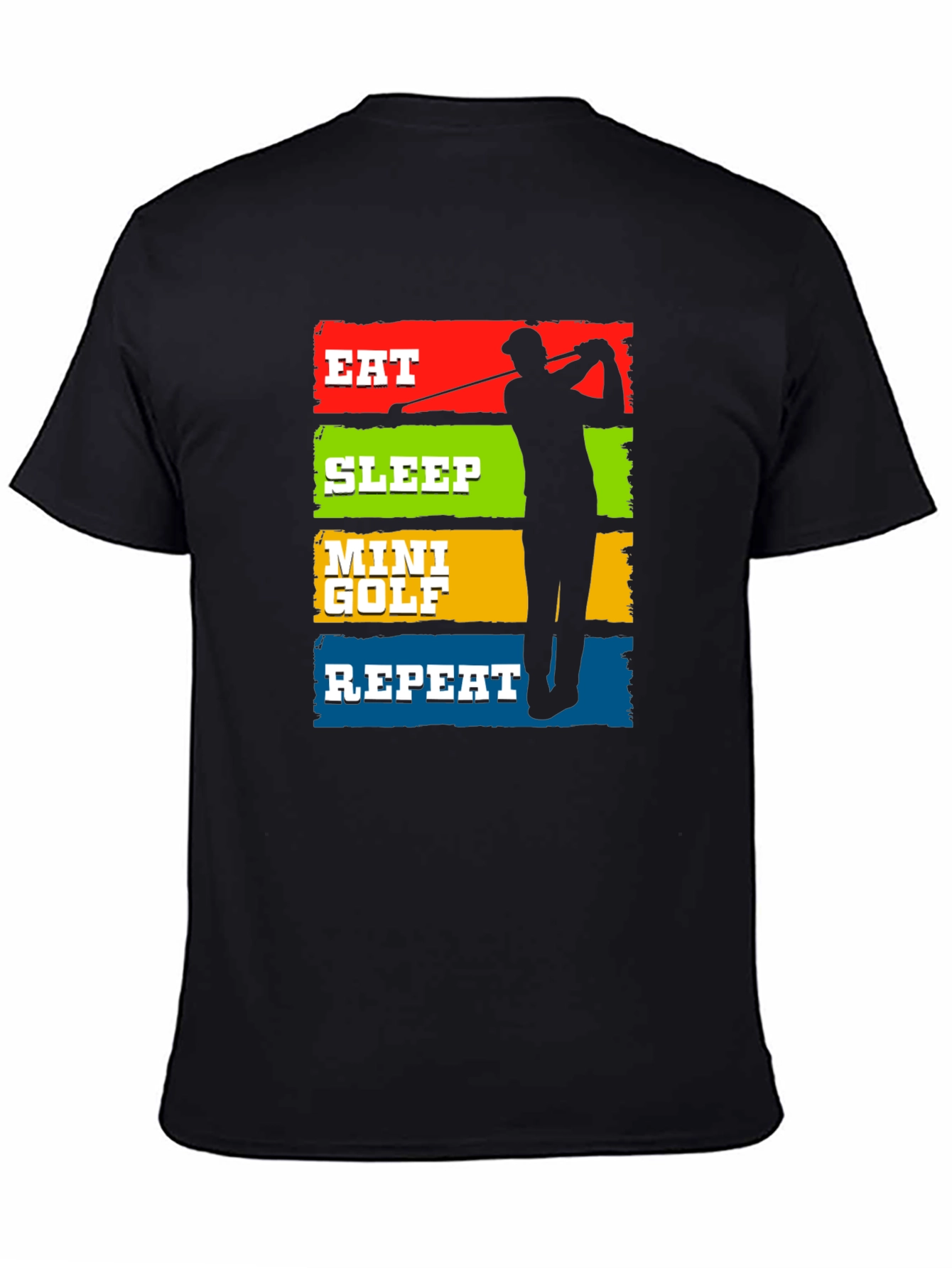 Eat Sleep Mini Golf Repeat T-Shirt